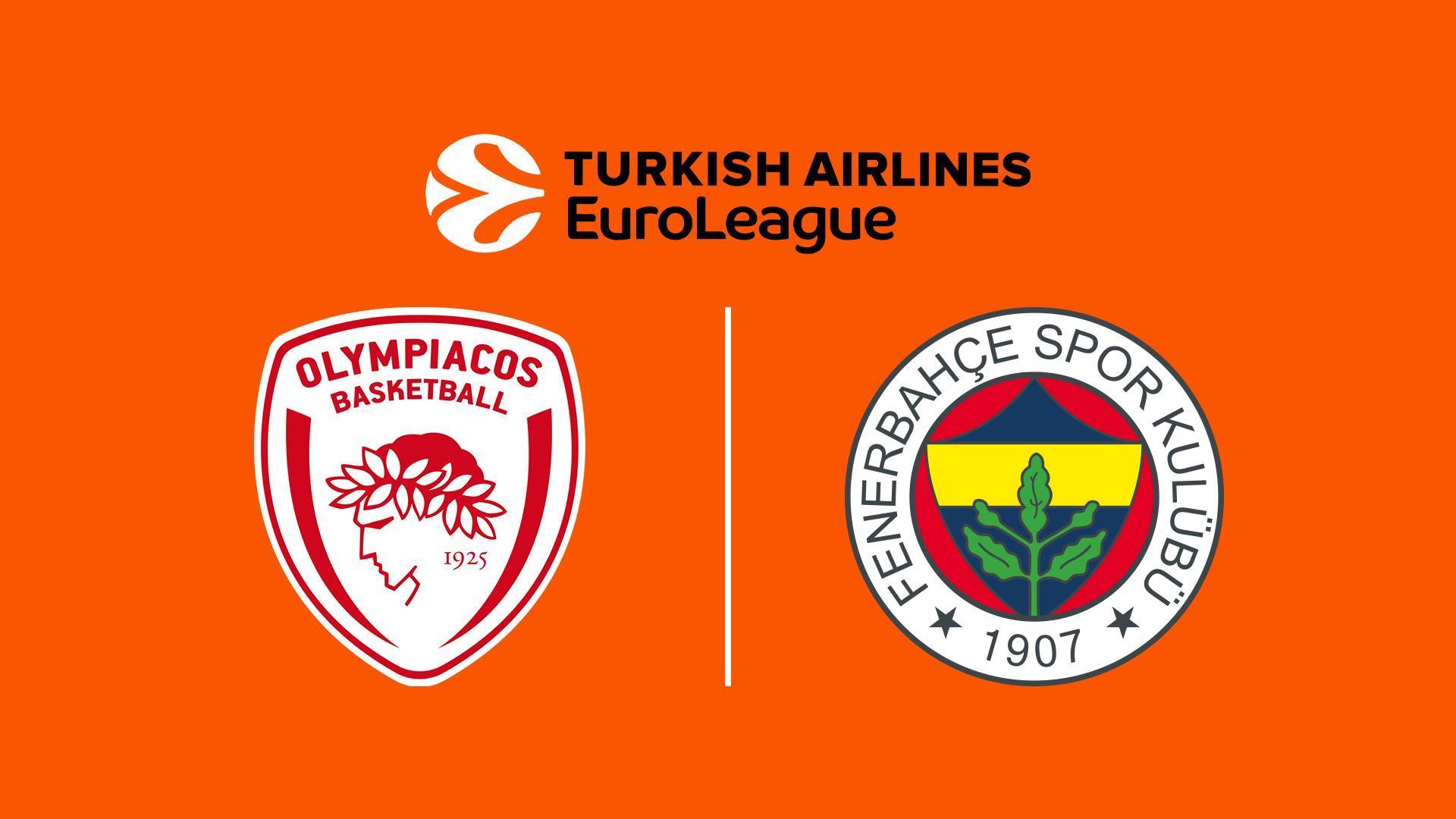 Баскетбол. Евролига : Олимпиакос - Фенербахче (basketbol-evroliga-olimpiakos-fenerbahche) Спорт