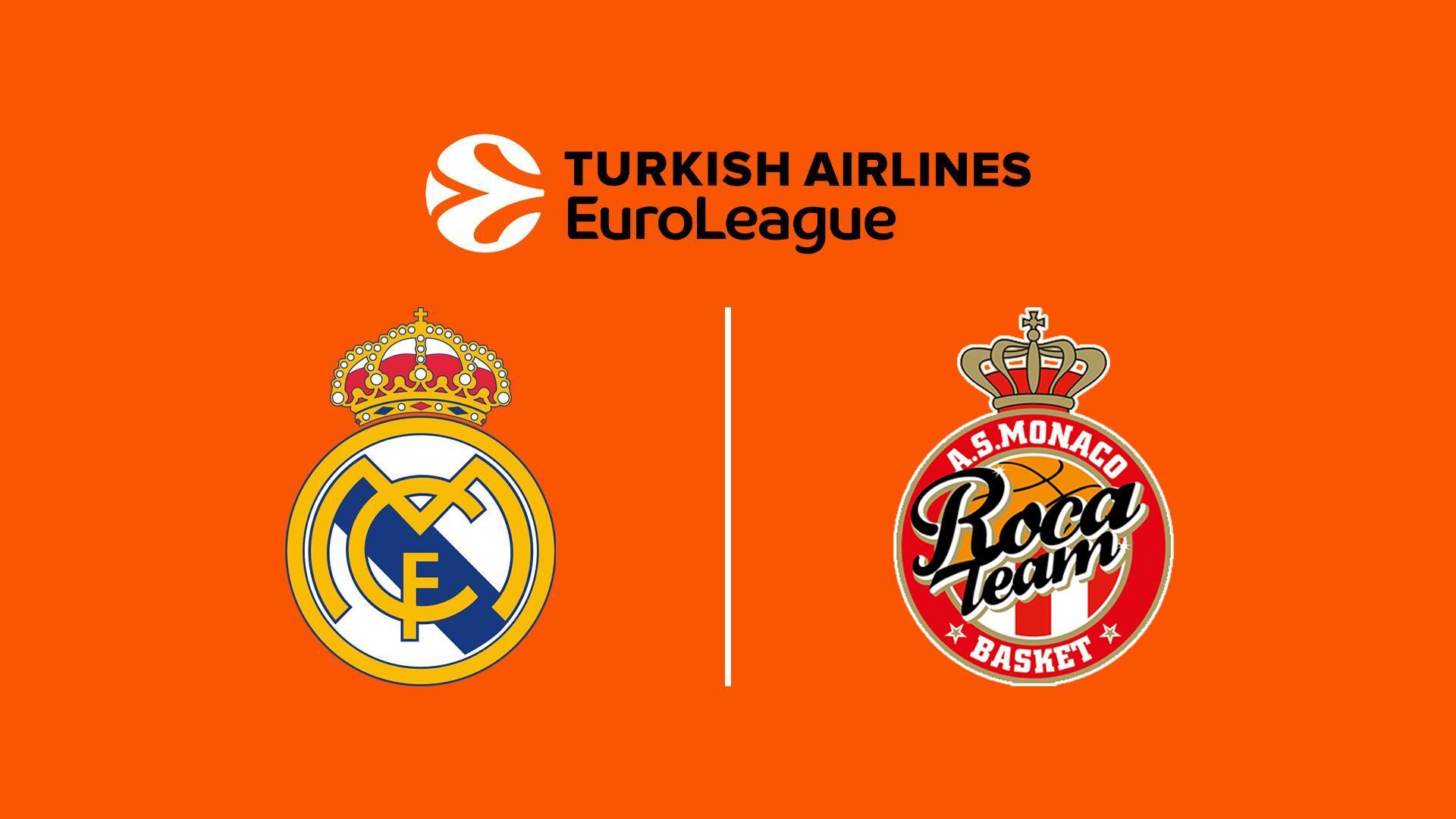 Баскетбол. Евролига: Реал Мадрид - Монако (basketbol-evroliga-real-madrid-monako) Спорт