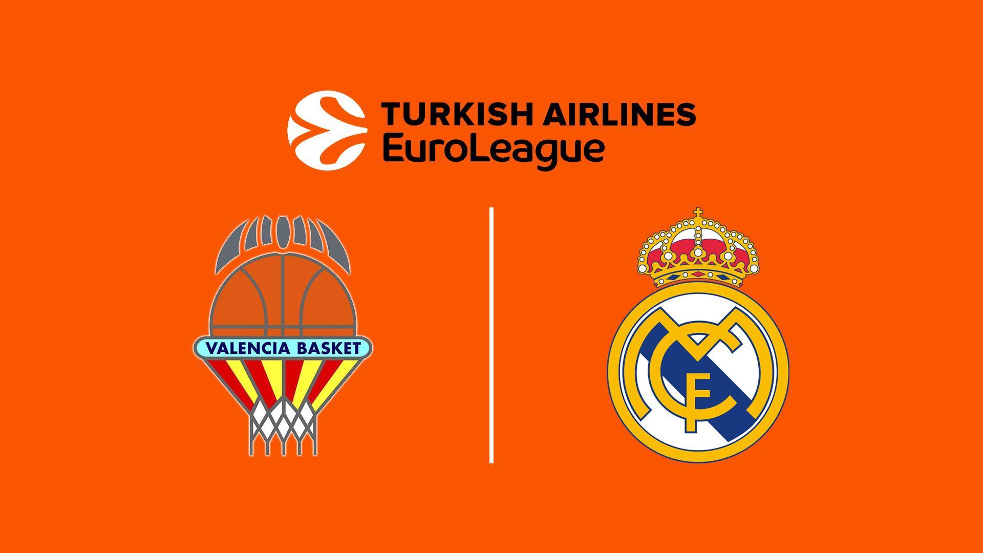 Баскетбол. Евролига: Валенсия - Реал Мадрид (basketbol-evroliga-valensija-real-madrid) Спорт