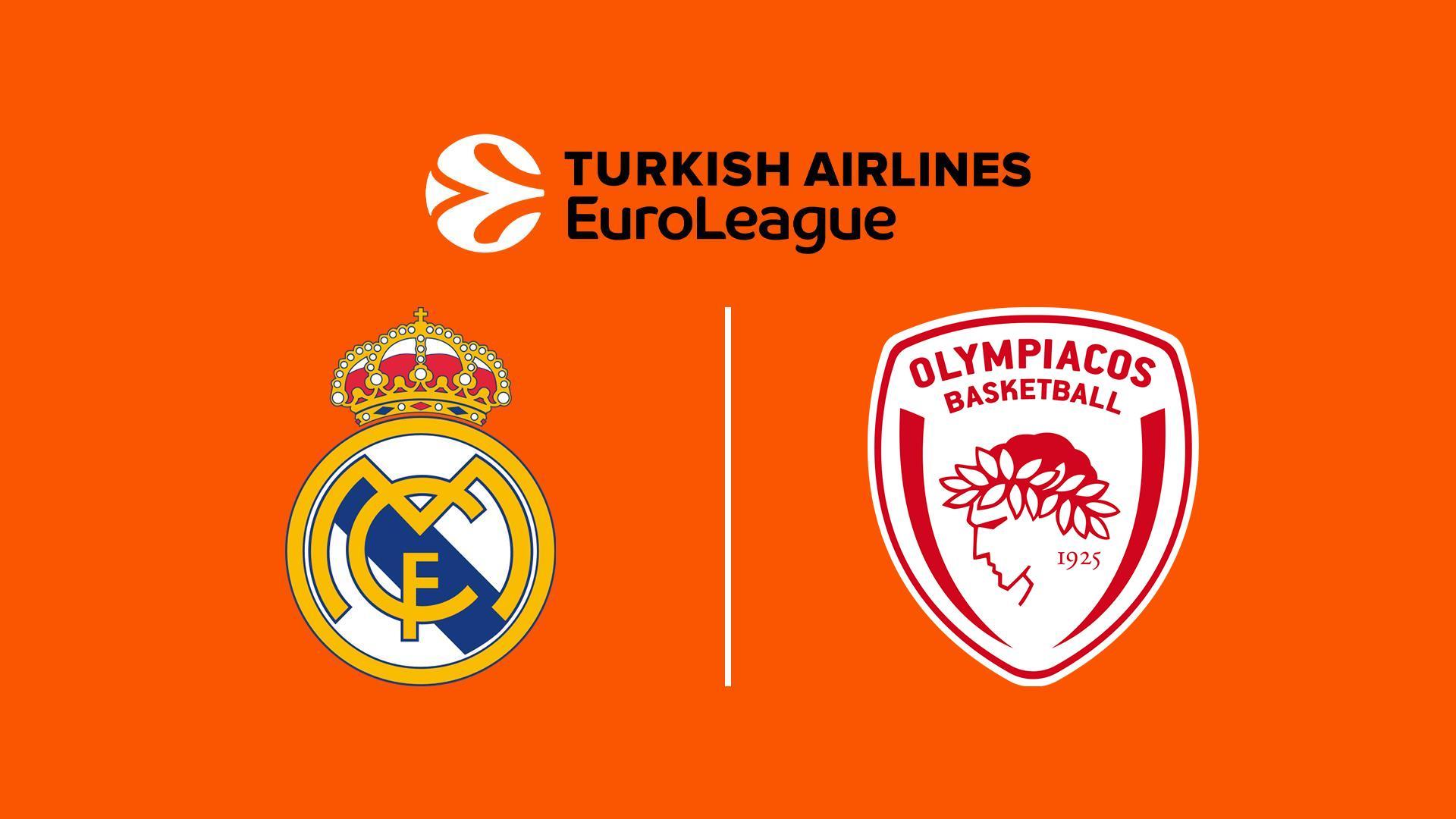 Евролига: Реал Мадрид - Олимпиакос (evroliga-real-madrid-olimpiakos) Спорт