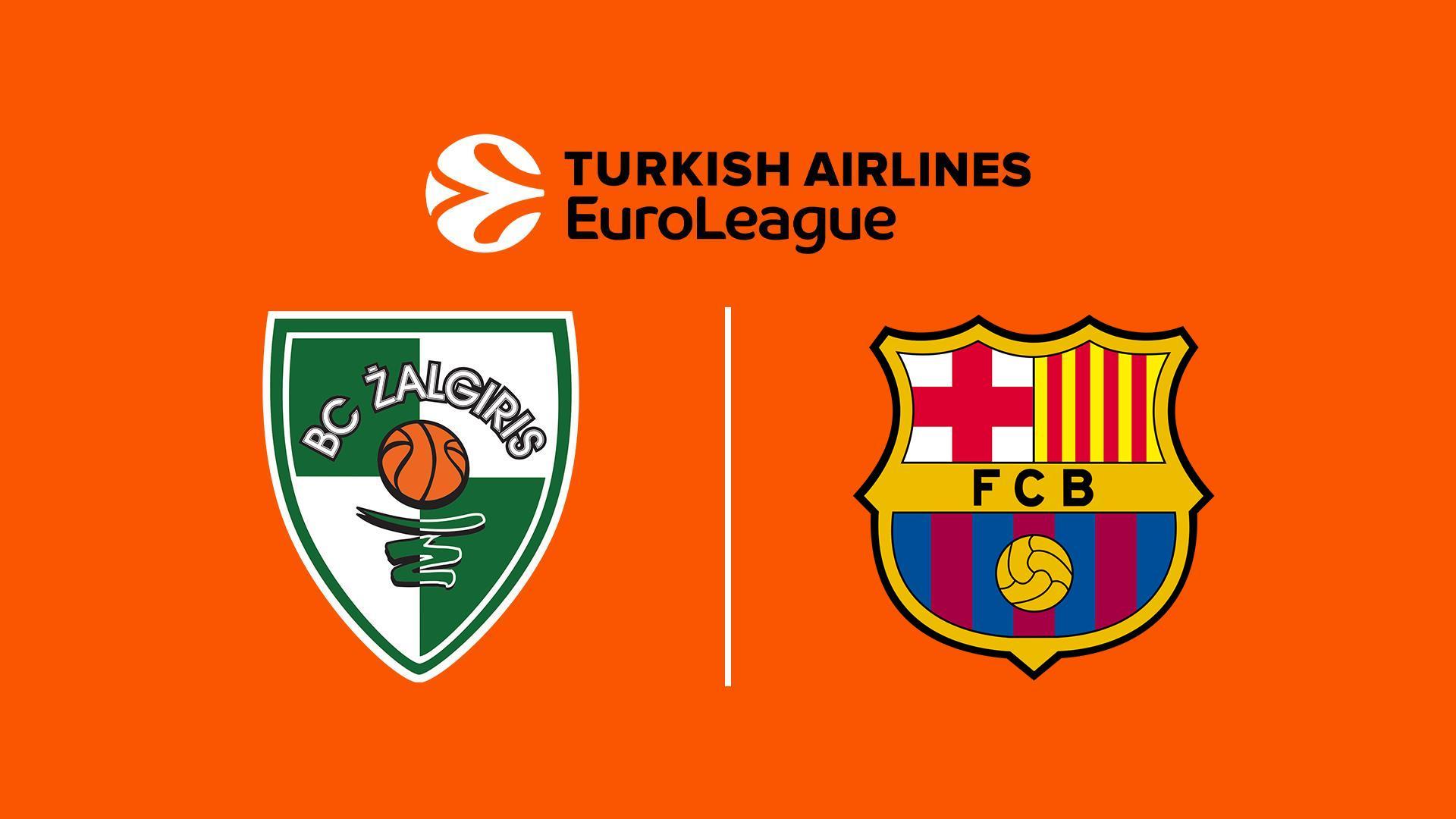 Basketball: EuroLeague - Zalgiris Kaunas-FC Barcelona (basketball-euroleague-zalgiris-kaunas-fc-barcelona) Спорт