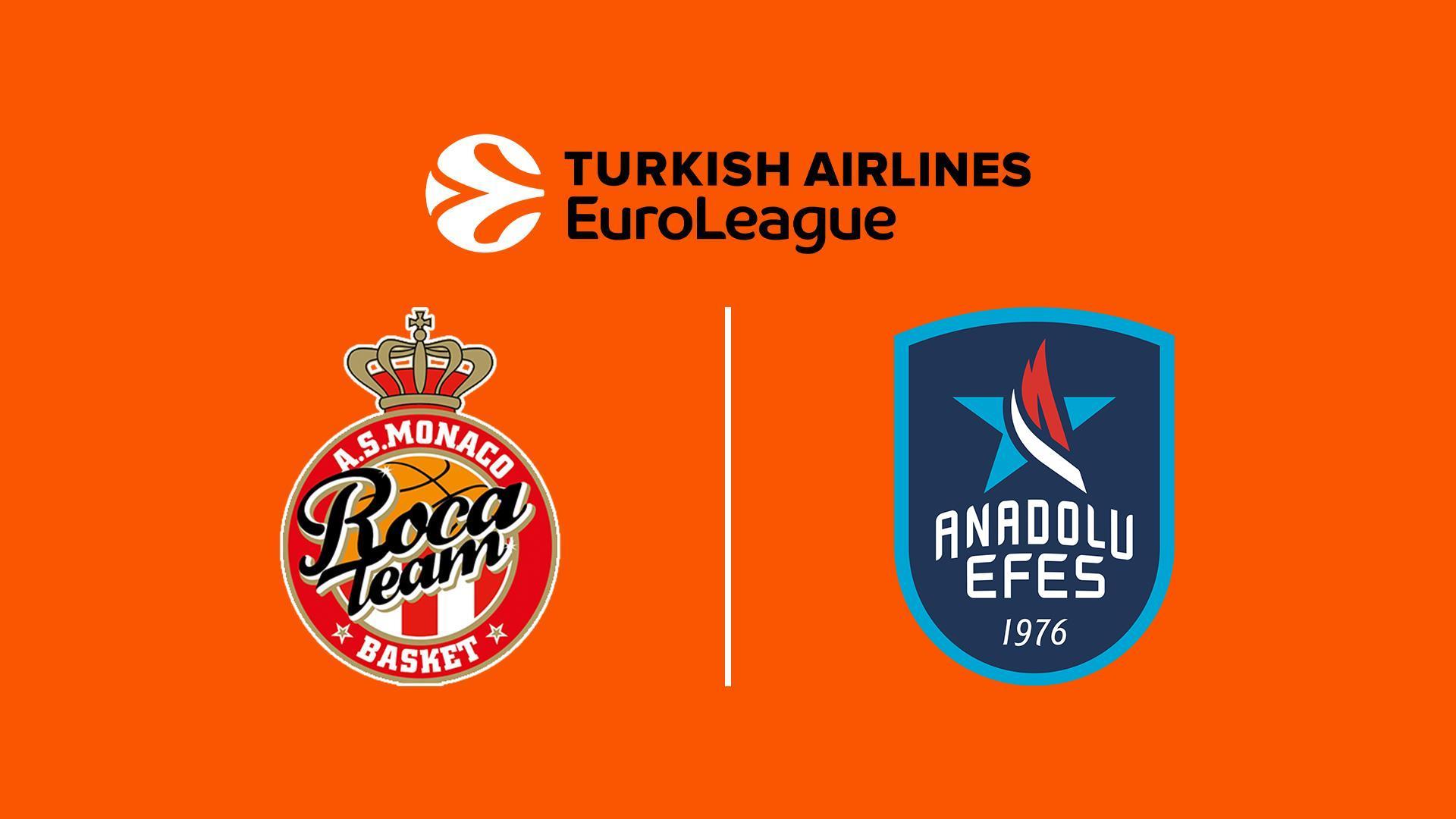 Баскетбол. Евролига: Монако - Анадолу Эфес (basketbol-evroliga-monako-anadolu-efes) Спорт