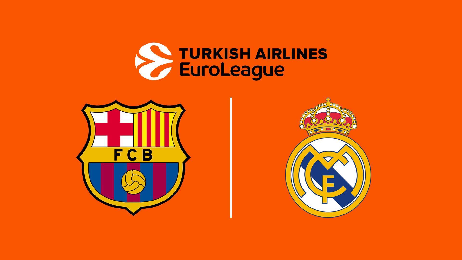 Basketball: EuroLeague - FC Barcelona - Real Madrid (basketball-euroleague-fc-barcelona-real-madrid) Спорт