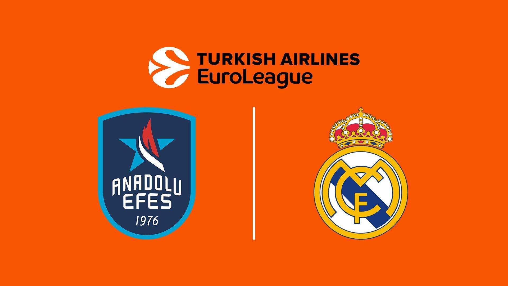 Баскетбол. Евролига. Анадолу Эфес - Реал Мадрид (basketbol-evroliga-anadolu-efes-real-madrid) Спорт
