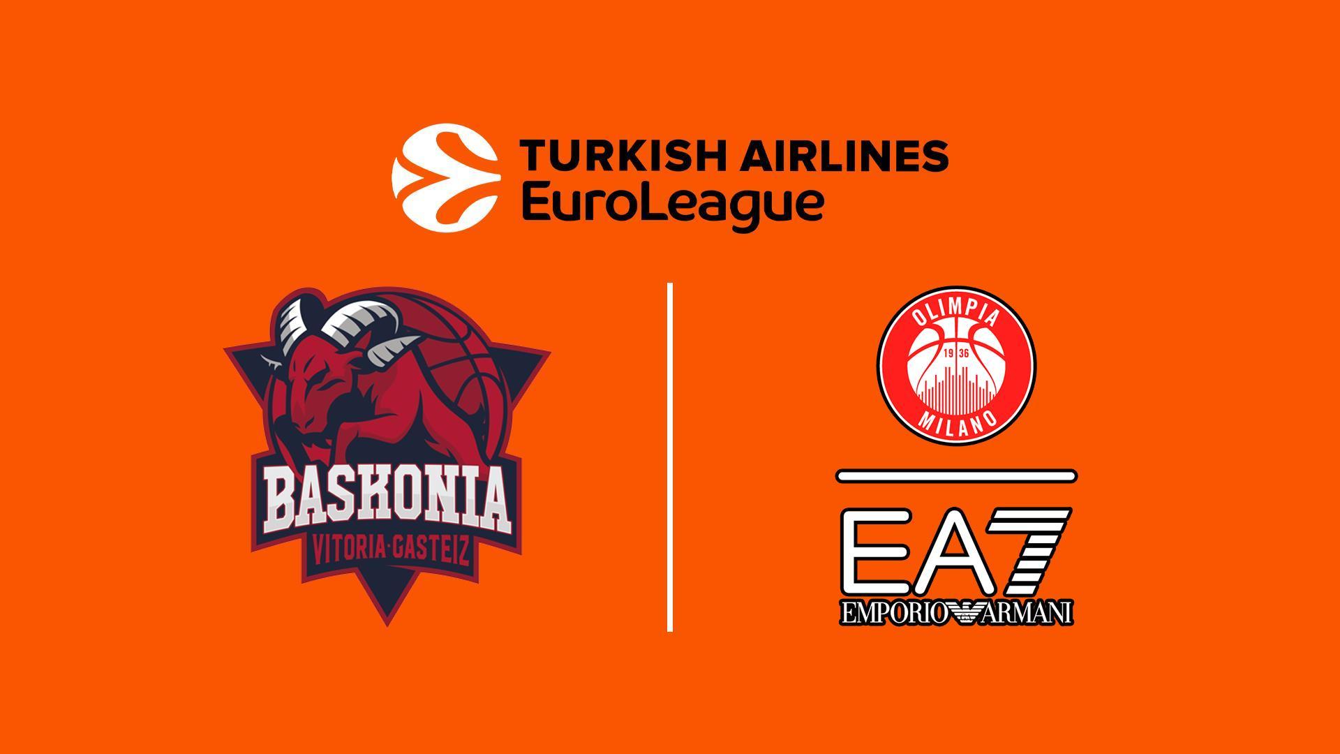 Баскетбол. Евролига. Баскония – Олимпия Милан (basketbol-evroliga-baskonija-olimpija-milan) Спорт