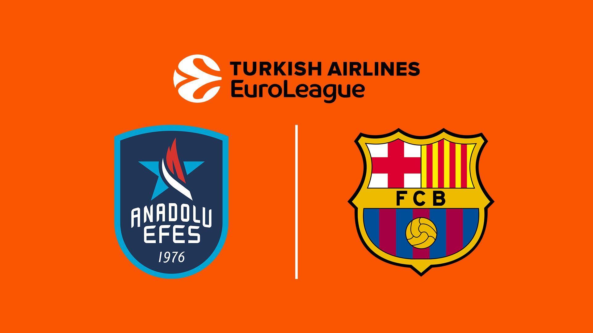 კალათბურთი. ევროლიგა. ეფესი — ბარსელონა Спорт