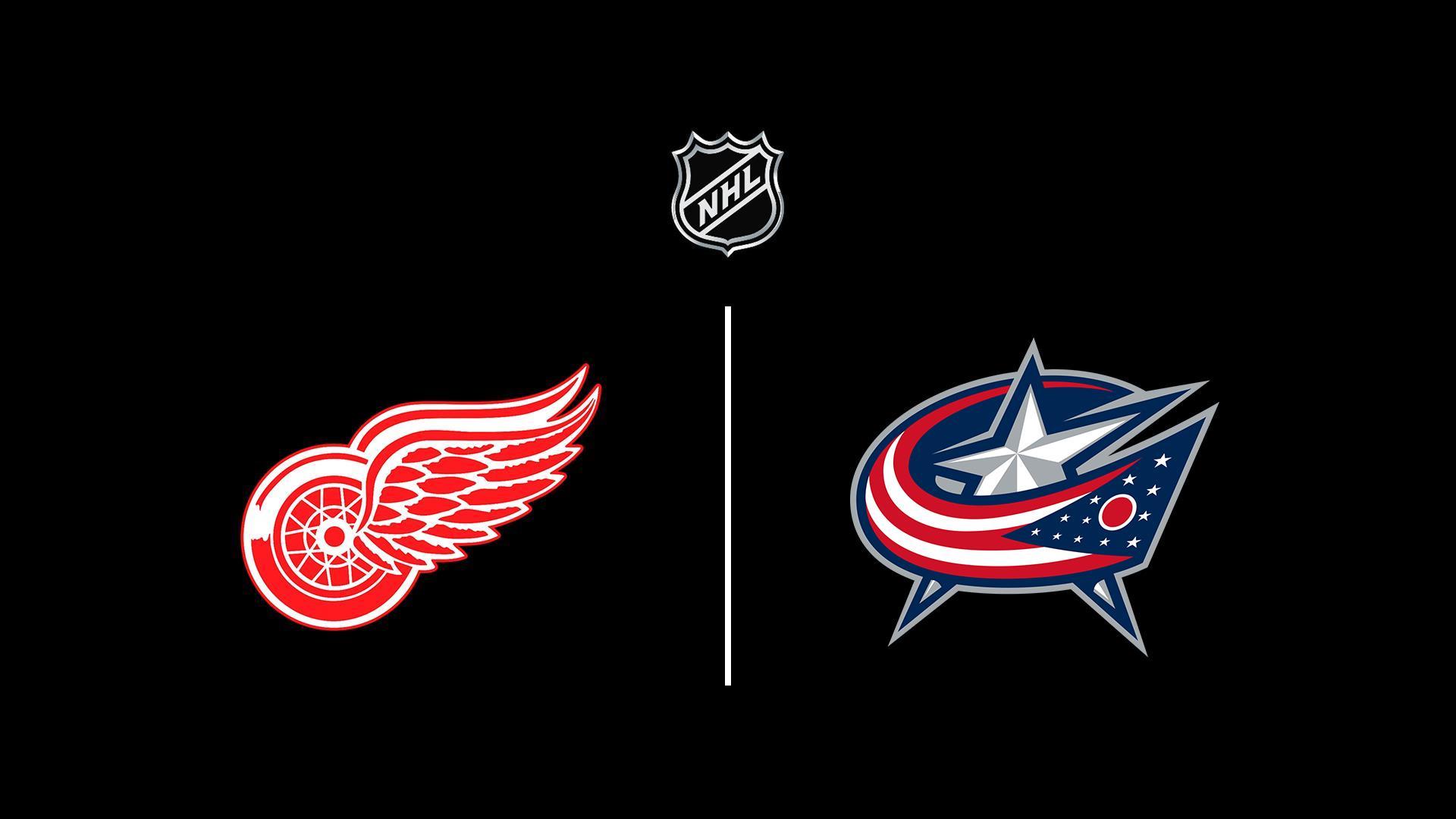 Хоккей. NHL. Детройт Ред Уингз - Коламбус Блю Джекетс (hokkej-nhl-detrojt-red-uingz-kolambus-blju-dzhekets) Спорт