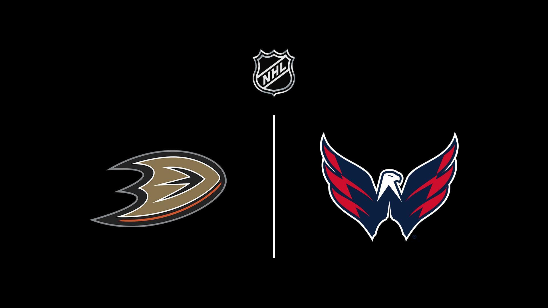 Хоккей. NHL. Анахайм Дакс - Вашингтон Кэпиталз (hokkej-nhl-anahajm-daks-vashington-kepitalz) Спорт