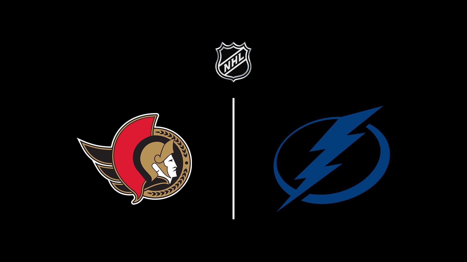 Хоккей. НХЛ: Оттава Сенаторз - Тампа Бэй Лайтнинг (hokkej-nhl-ottava-senatorz-tampa-bej-lajtning) Спорт