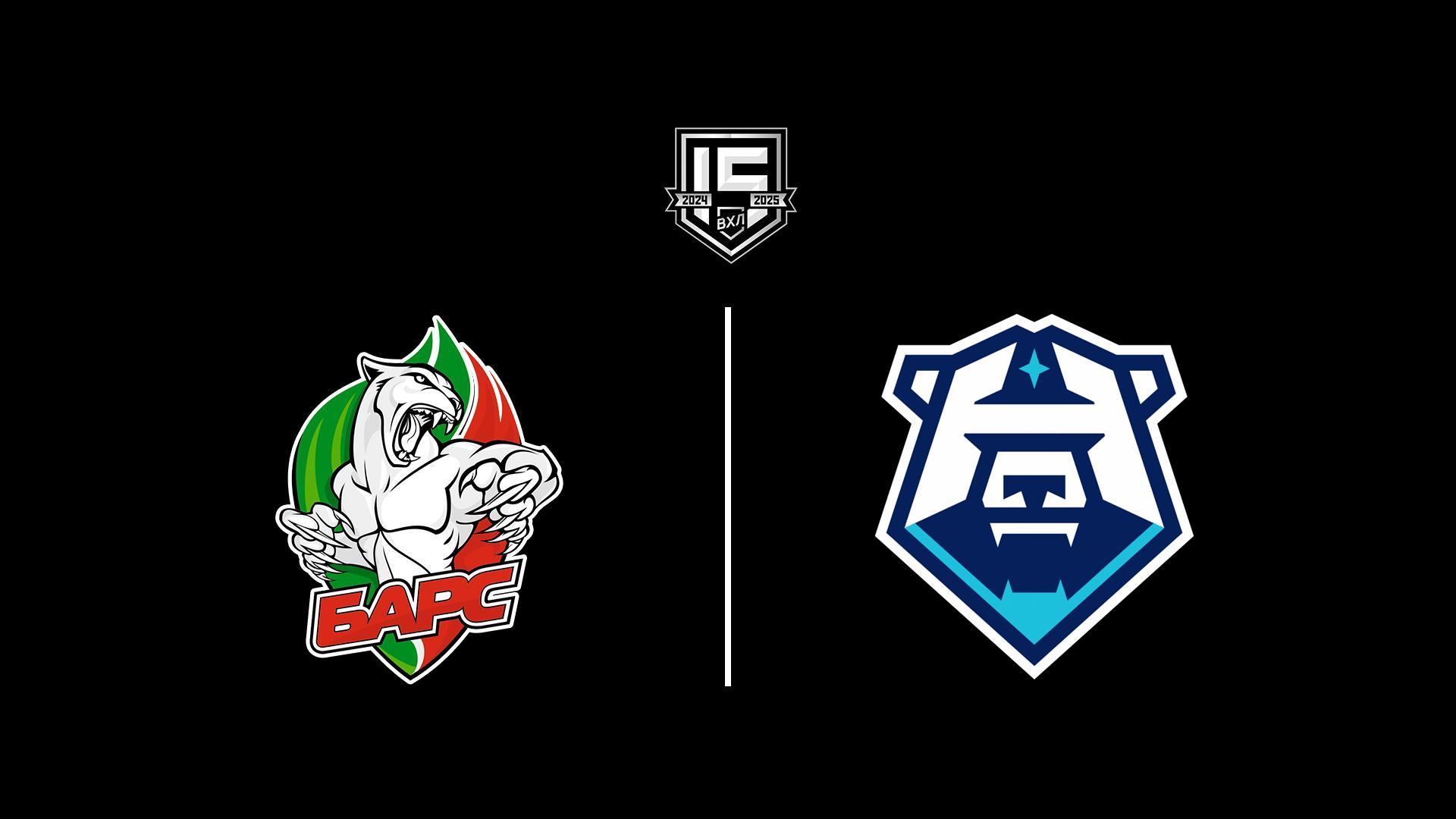 Хоккей. ВХЛ. Барс (Казань) - ХК Норильск (hokkej-vhl-bars-kazan-hk-norilsk) Спорт