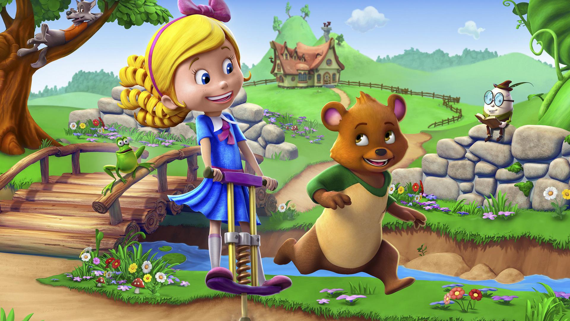 Голди и Мишка (goldi-i-mishka) Мультсериал 2015