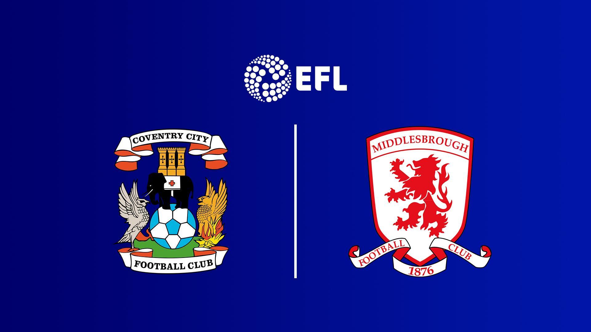 Чемпионшип Английской Футбольной Лиги: Ковентри - Мидлсбро (chempionship-anglijskoj-futbolnoj-ligi-koventri-midlsbro) Спорт