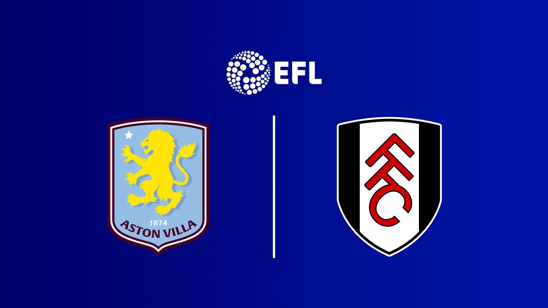 EFL: Aston Villa v Fulham (efl-aston-villa-v-fulham) Спорт
