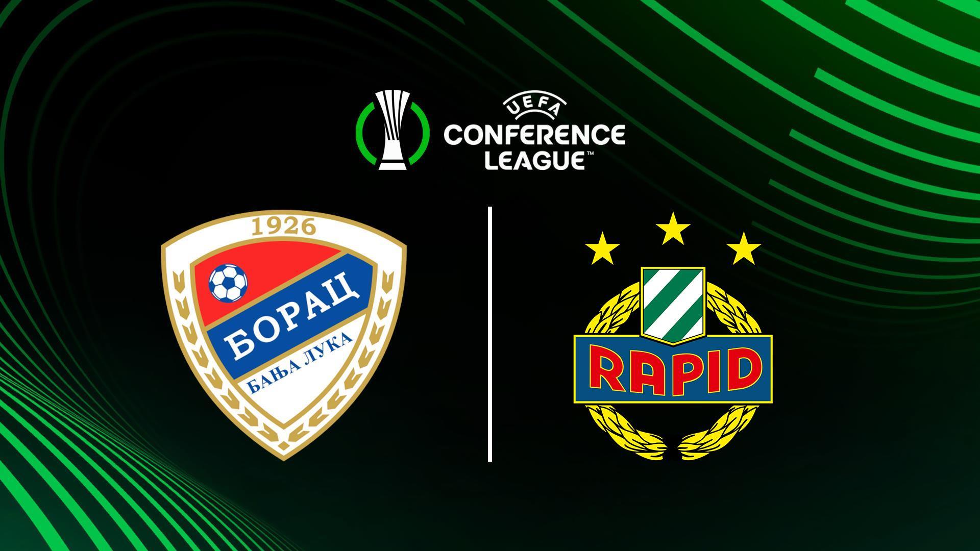 Футбол. Лига конференций УЕФА, 1/8 финала, Борац Б-Л - Рапид В (futbol-liga-konferentsij-uefa-18-finala-borats-b-l-rapid-v) Спорт