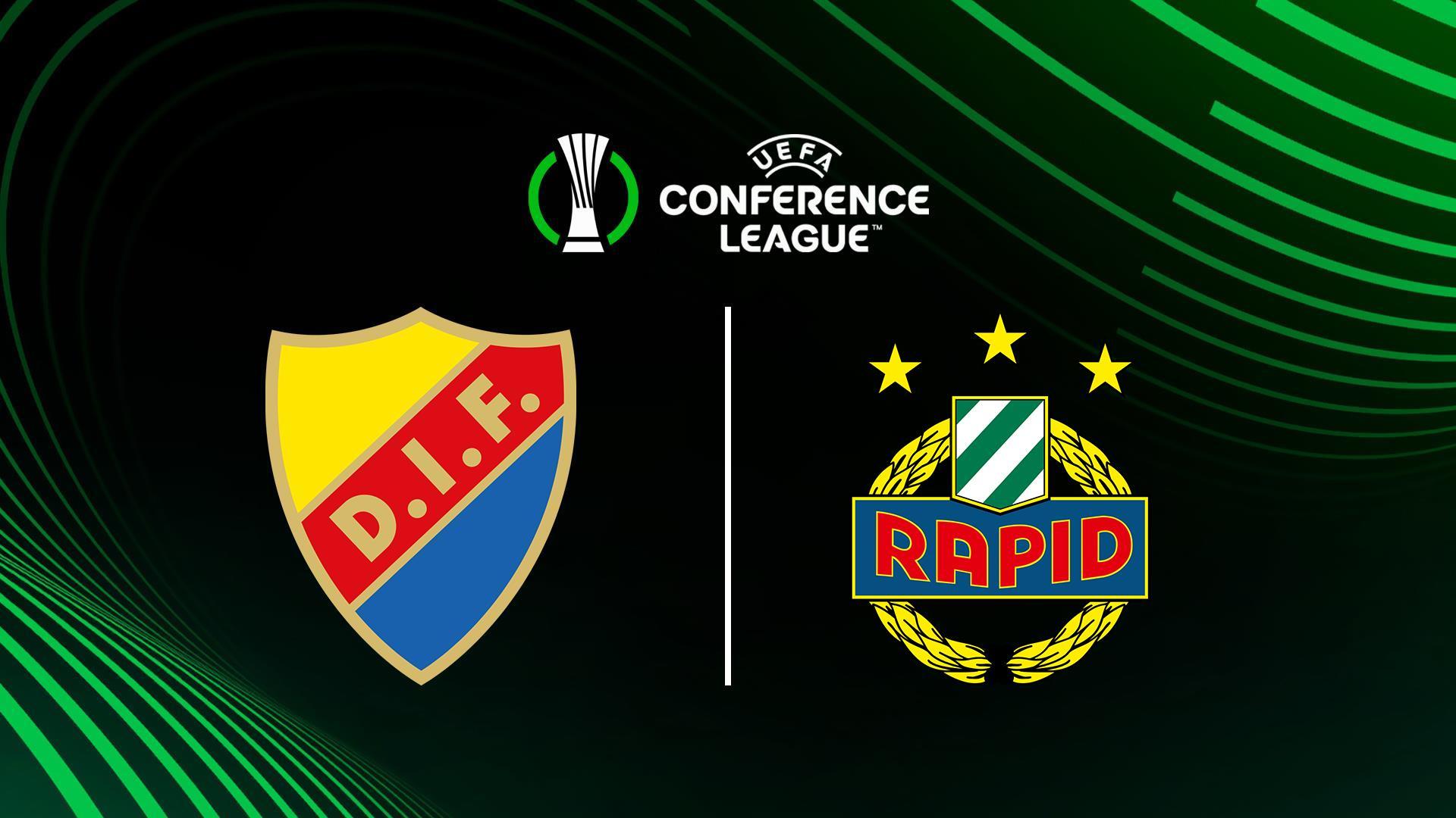 Футбол. Лига Конференций УЕФА, 1/4 финала, Юргорден - Рапид В (futbol-liga-konferentsij-uefa-14-finala-jurgorden-rapid-v) Спорт