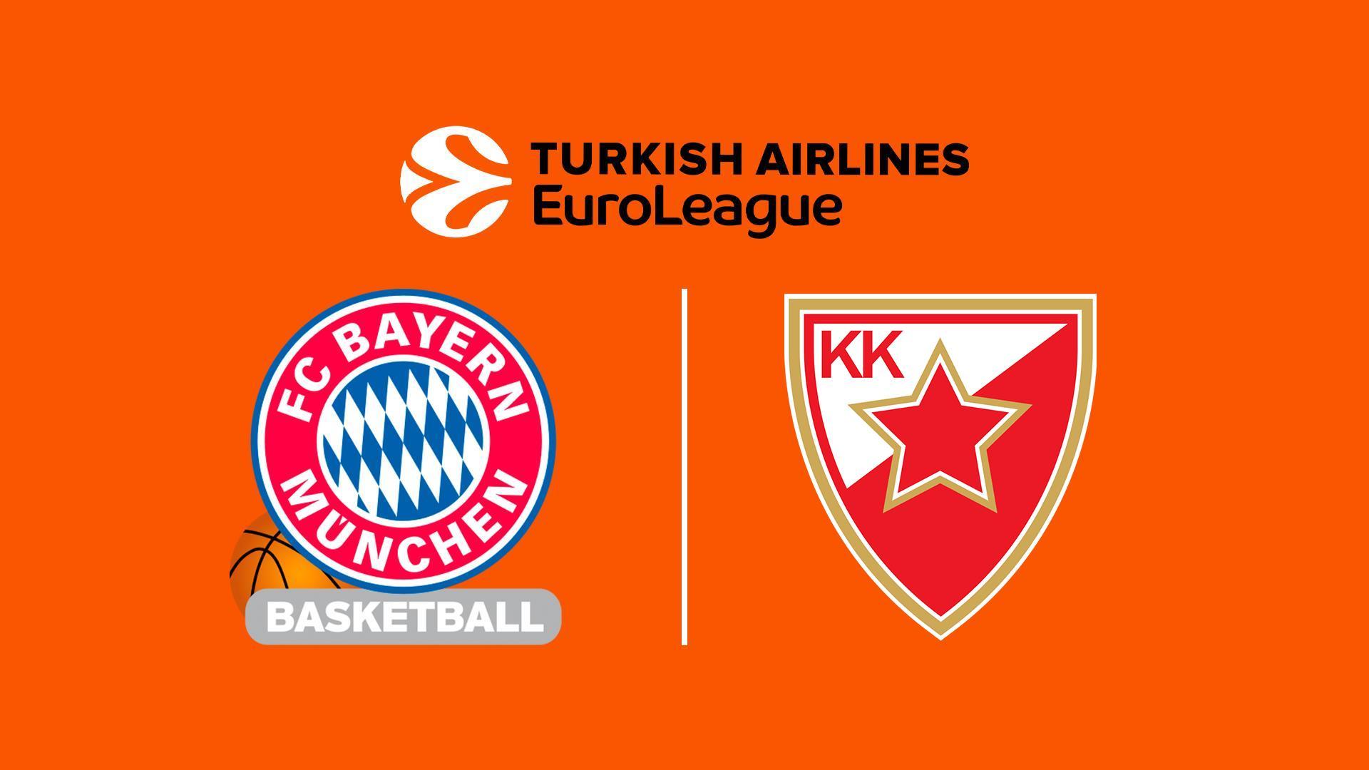 Basketball: EuroLeague. FC Bayern - Crvena Zvezda (basketball-euroleague-fc-bayern-crvena-zvezda) Спорт