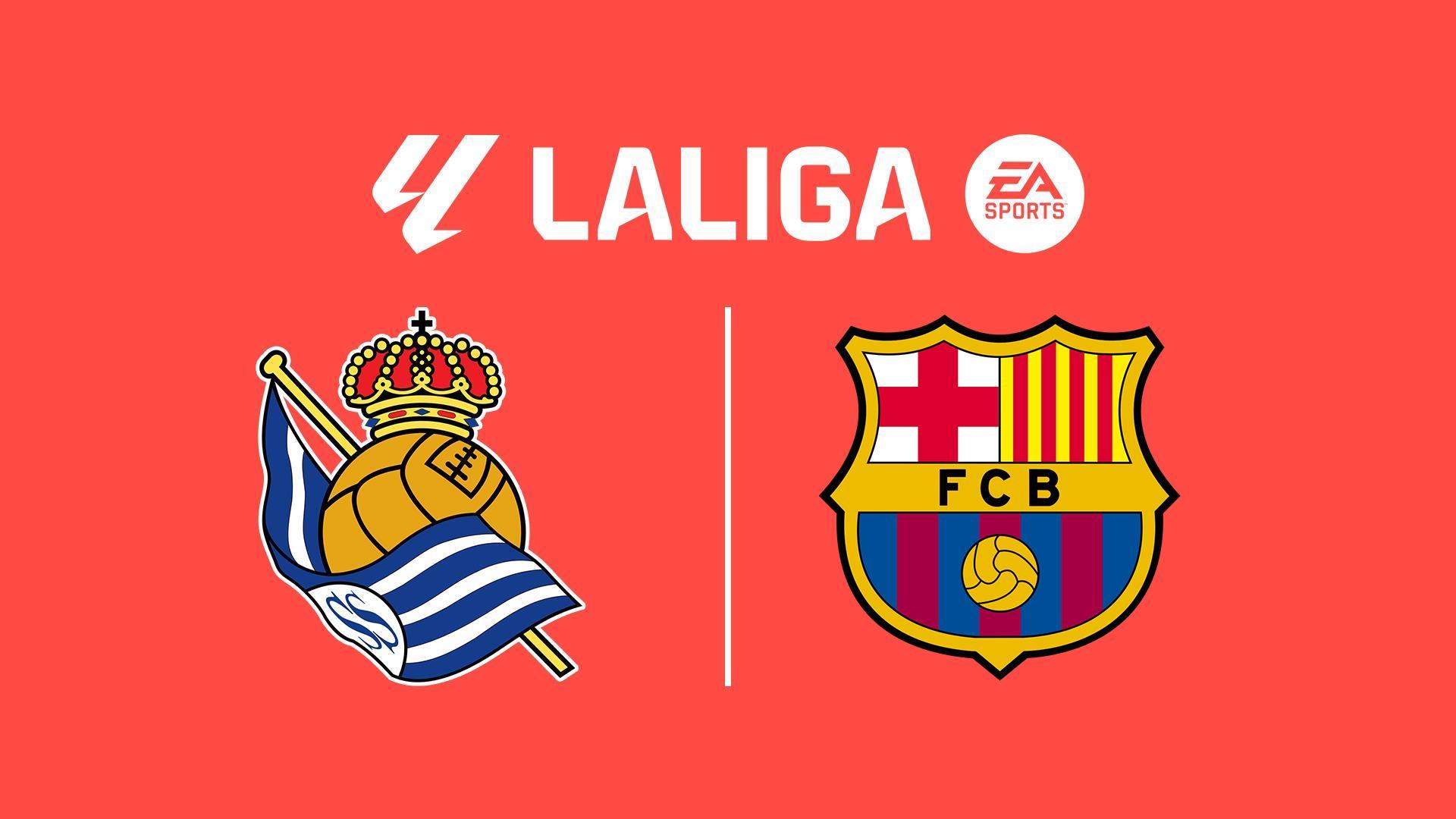Piłka nożna: Liga hiszpańska - mecz: Real Sociedad - FC Barcelona (pika-nona-liga-hiszpaska-mecz-real-sociedad-fc-barcelona) Спорт