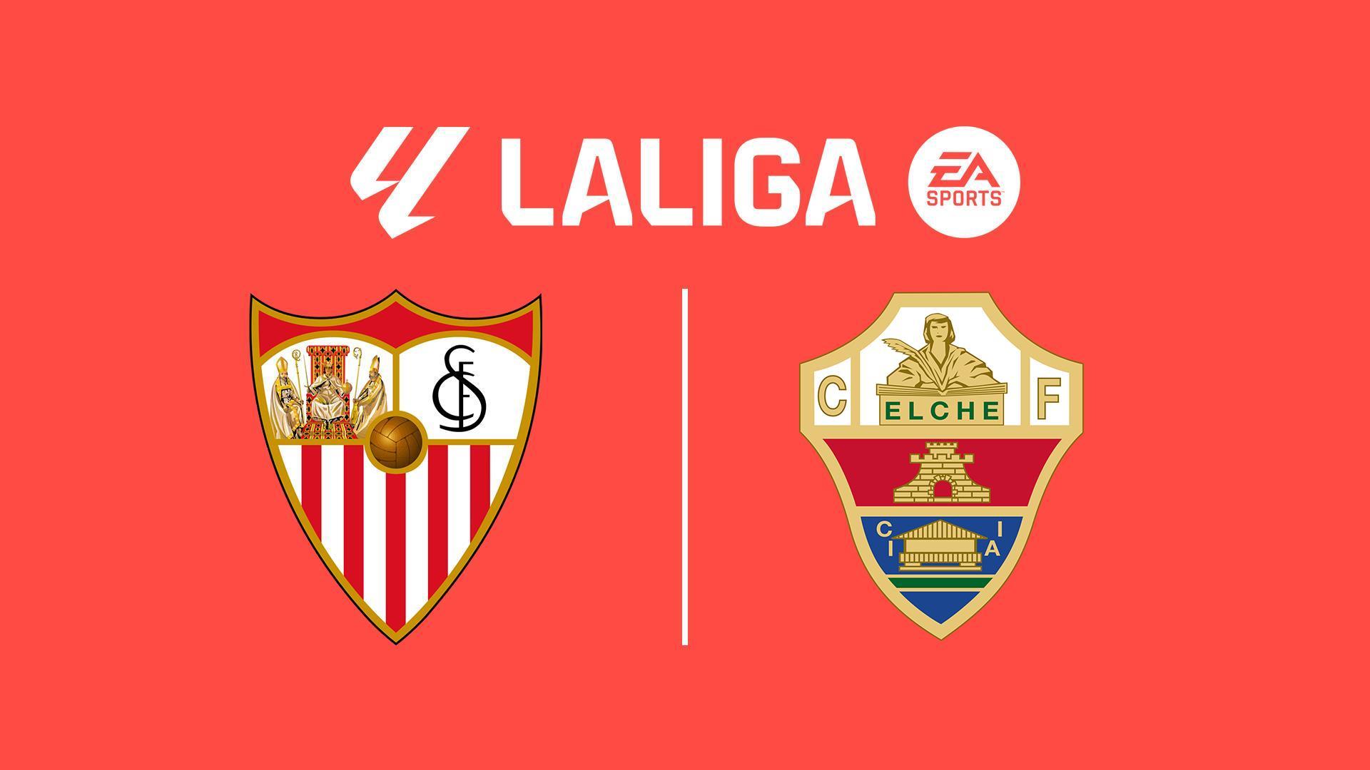 Футбол. Ла Лига : Севилья - Эльче (futbol-la-liga-sevilja-elche) Спорт