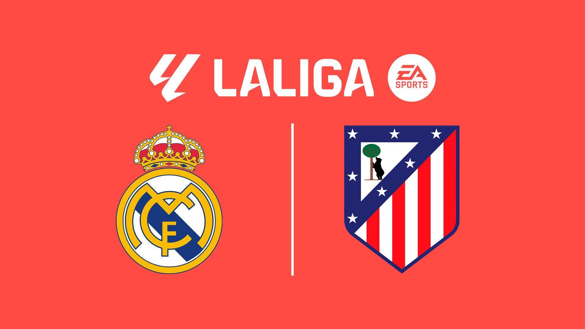 Football. LaLiga: Real Madrid - Atletico Madrid (football-laliga-real-madrid-atletico-madrid) Спорт