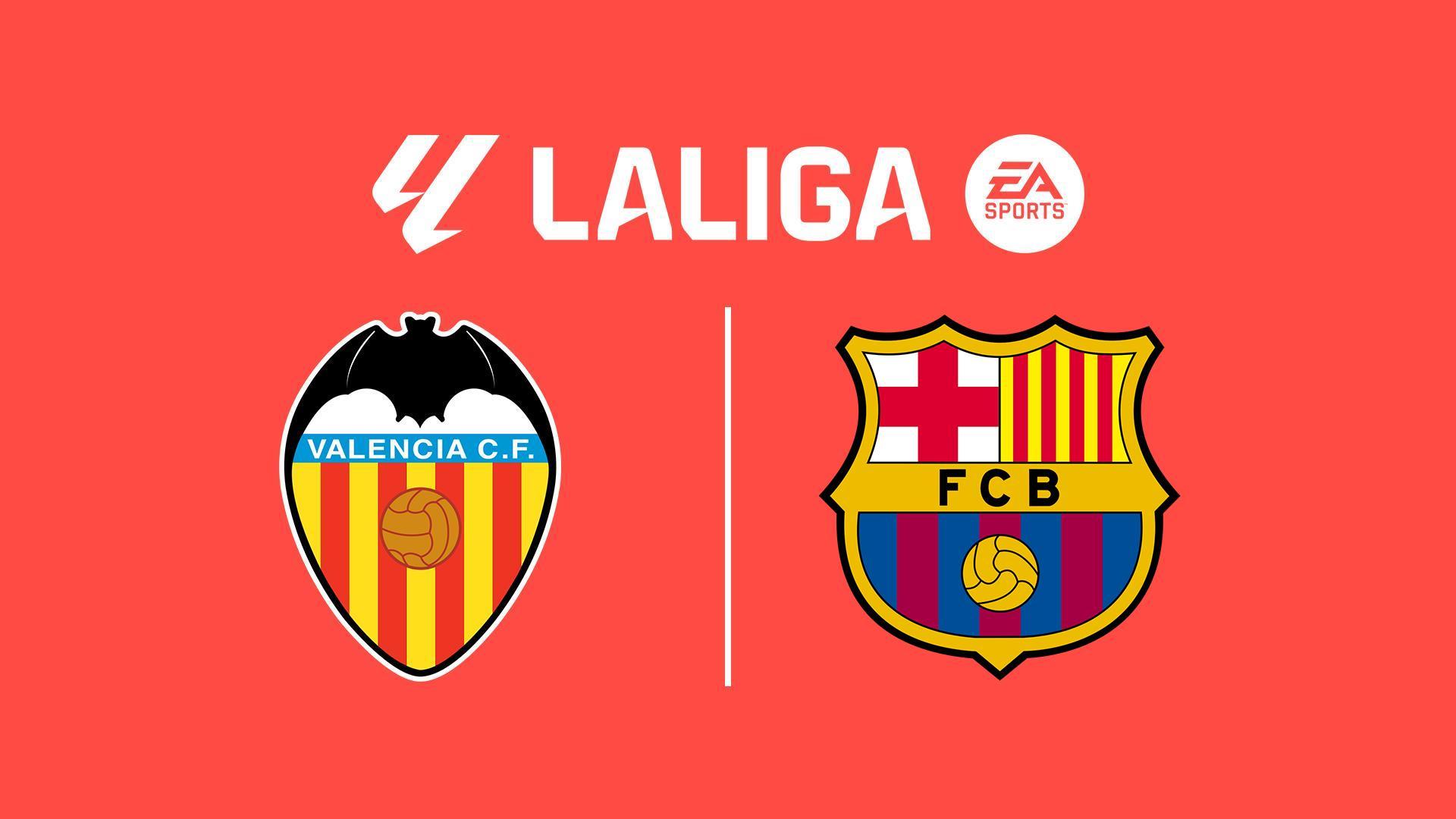 Football: La Liga. Valencia - Barcelona (football-la-liga-valencia-barcelona) Спорт
