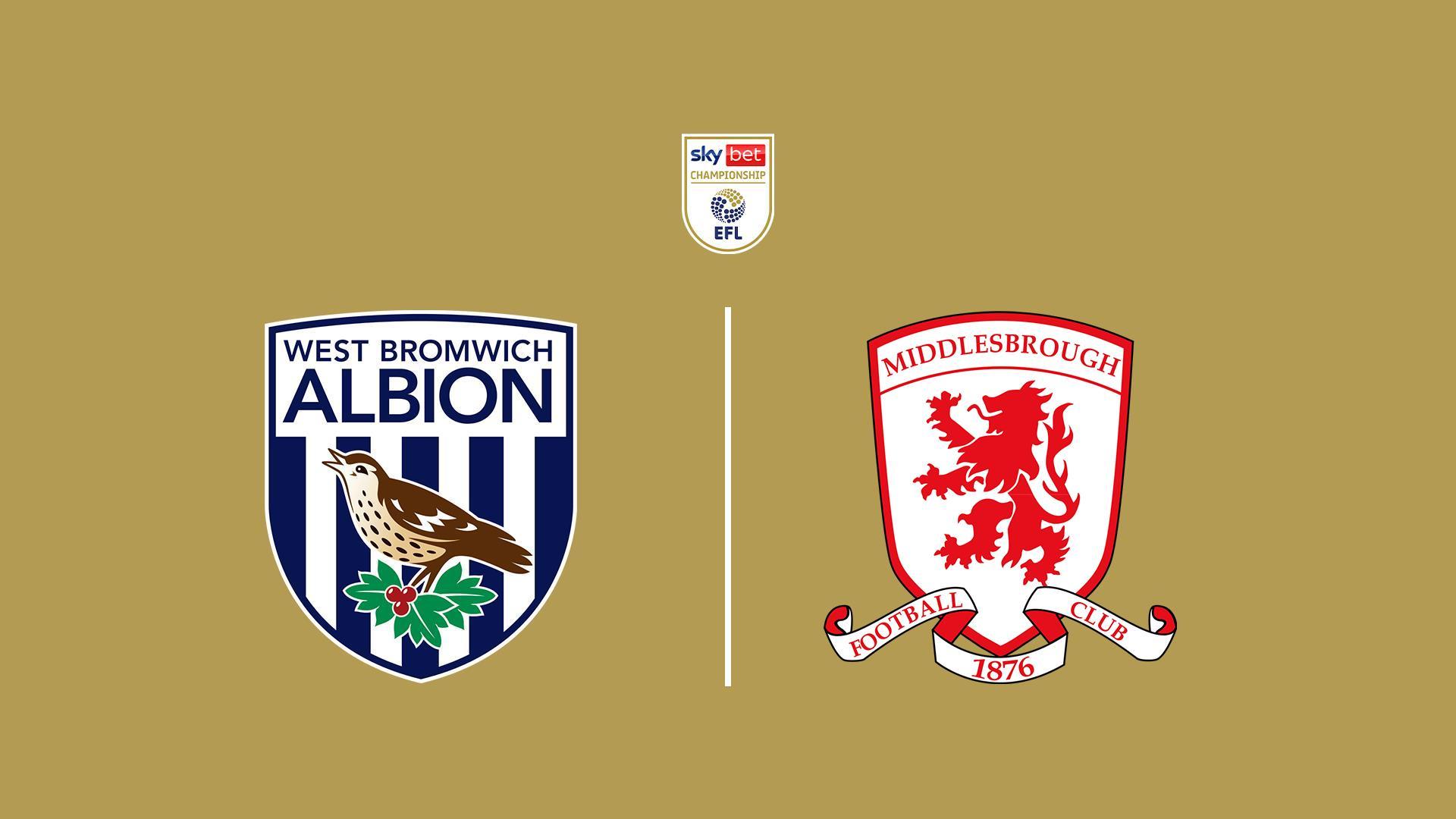 Футбол. Чемпионат Англии. Чемпионшип. Вест Бромвич Альбион - Мидлсбро (futbol-chempionat-anglii-chempionship-vest-bromvich-albion-midlsbro) Спорт