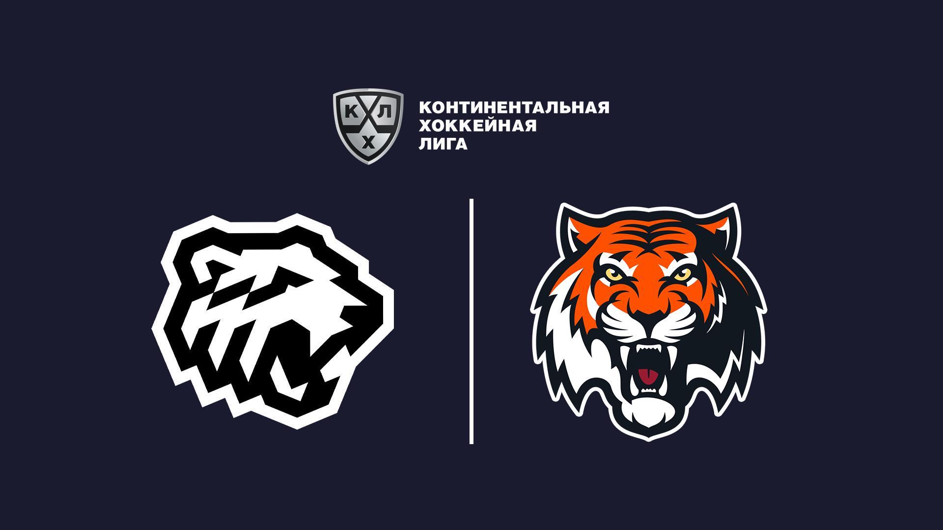 Хоккей. КХЛ. Трактор - Амур. Первый период (hokkej-khl-traktor-amur-pervyj-period) Спорт