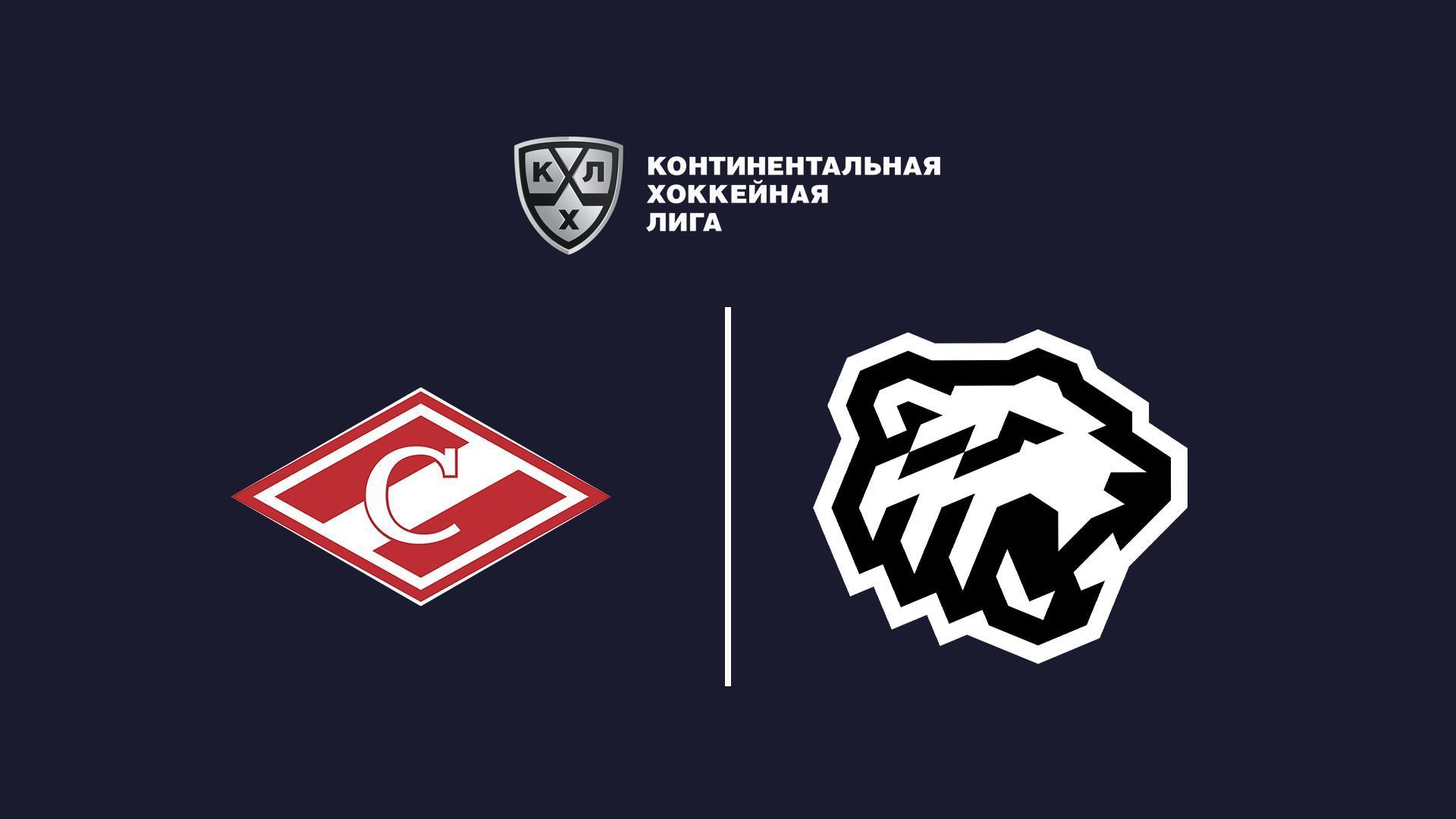 «Лучшие клубы». Фонбет Чемпионат КХЛ. «Спартак» - «Трактор» (luchshie-kluby-fonbet-chempionat-khl-spartak-traktor) Спорт
