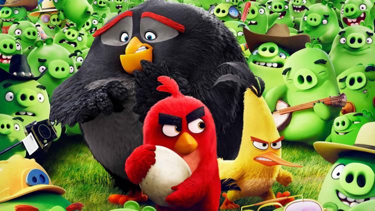 Постер Angry Birds в кино