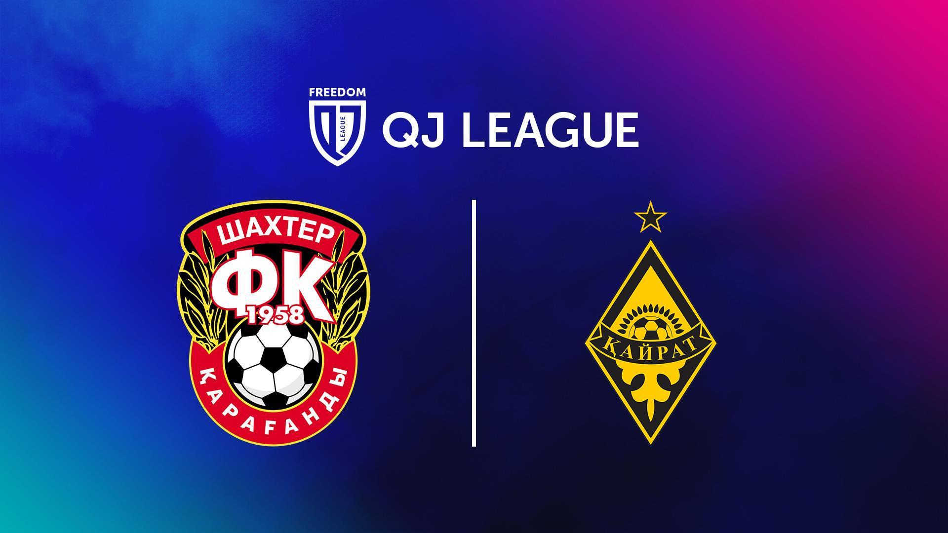 Футбол. «Freedom QJ League». «Шахтер» - «Қайрат» (futbol-freedom-qj-league-shahter-ajrat) Спорт