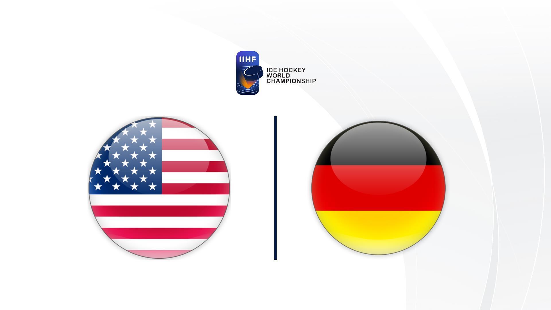 Хокей. Чемпіонат світу у Швеції і Данії. США - Німеччина (hokej-chemponat-svtu-u-shvets-dan-ssha-nmechchina) Спорт