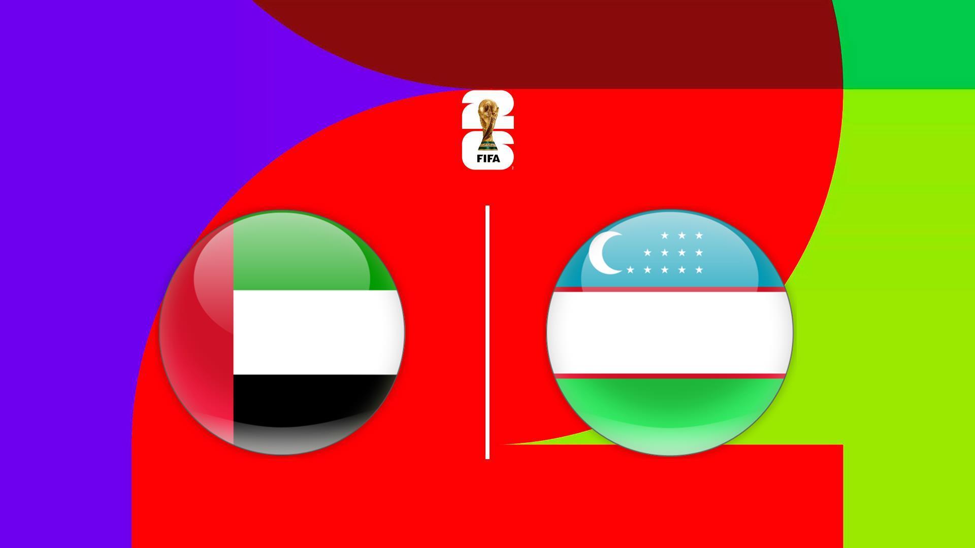 Футбол. ЧМ-2026. Квалификация. ОАЭ - Узбекистан (futbol-chm-2026-kvalifikatsija-oae-uzbekistan) Спорт
