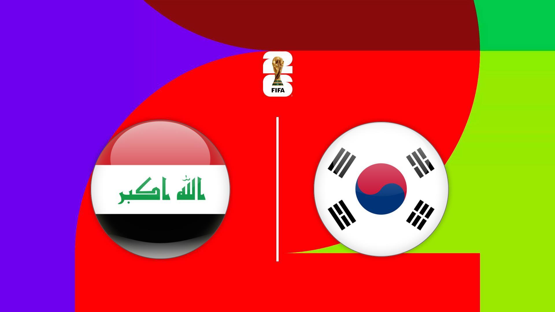 Футбол. ЧМ-2026. Квалификация. Ирак - Республика Корея (futbol-chm-2026-kvalifikatsija-irak-respublika-koreja) Спорт
