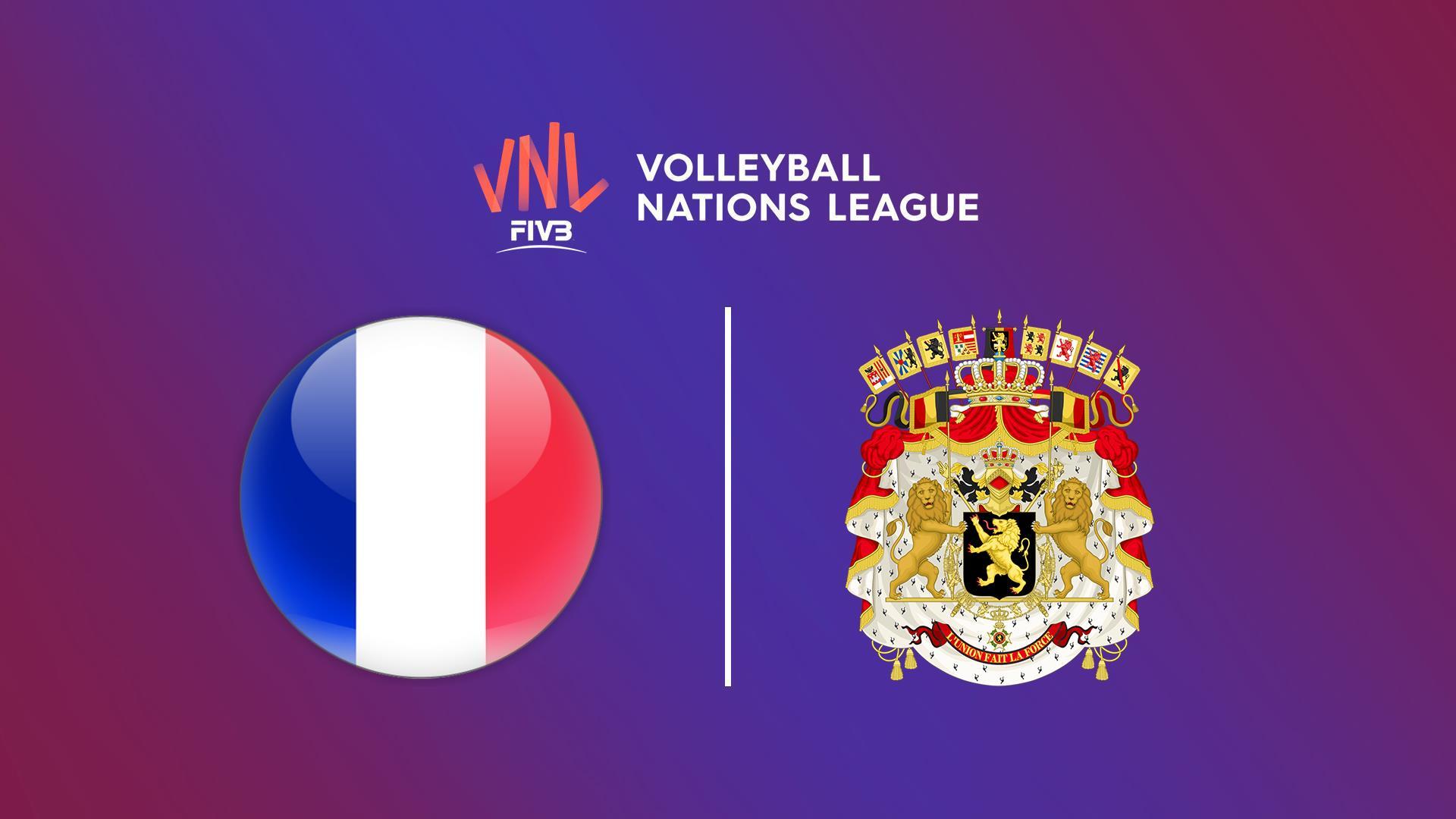Волейбол. Ұлттар лигасы 2025 FIVB, әйелдер, Франция - Бельгия (volejbol-lttar-ligasy-2025-fivb-jelder-frantsija-belgija) Спорт
