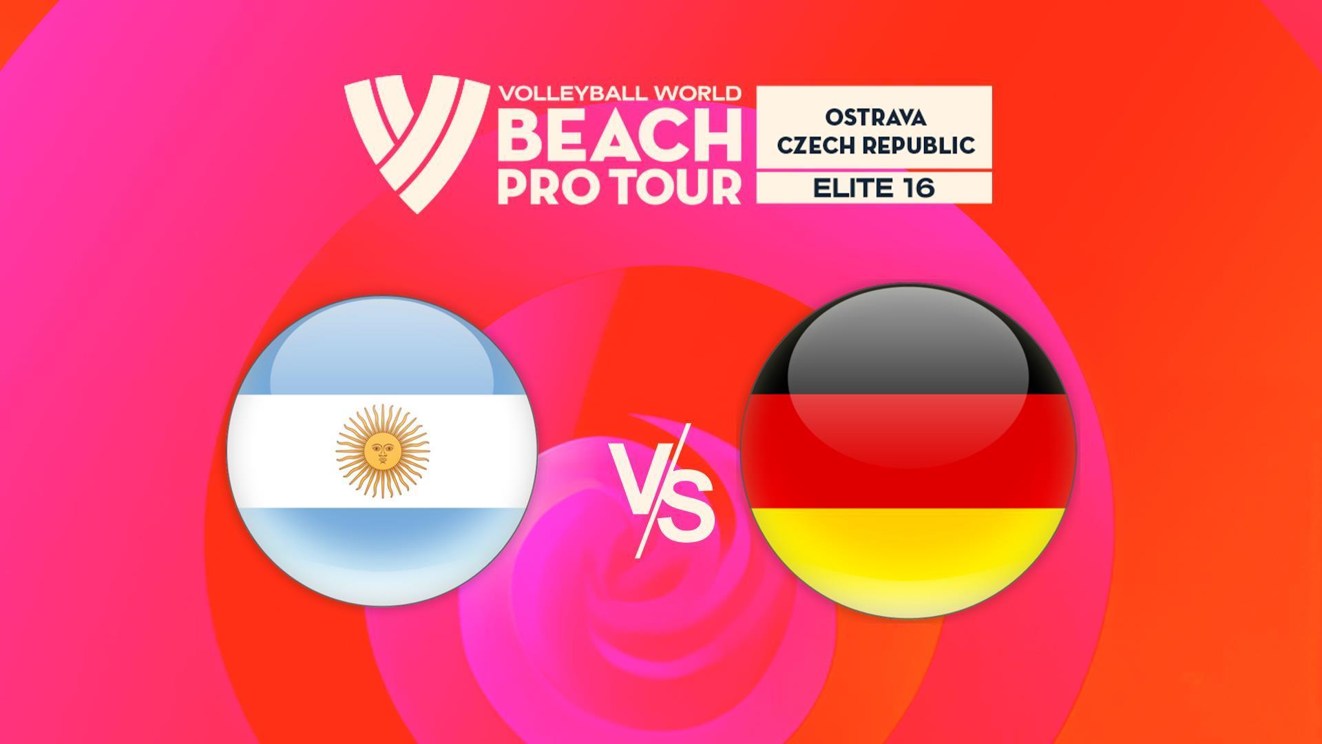 Пляжный волейбол. Pro Tour. Elite16 Ostrava, Аргентина - Германия, мужчины (pljazhnyj-volejbol-pro-tour-elite16-ostrava-argentina-germanija-muzhchiny) Спорт