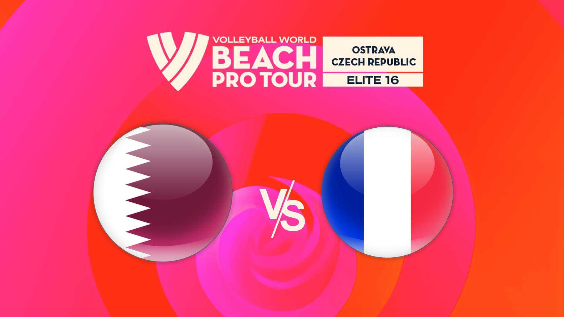 Жағажай волейбол. Pro Tour. Elite16 Ostrava, Қатар - Франция, ерлер (zhaazhaj-volejbol-pro-tour-elite16-ostrava-atar-frantsija-erler) Спорт