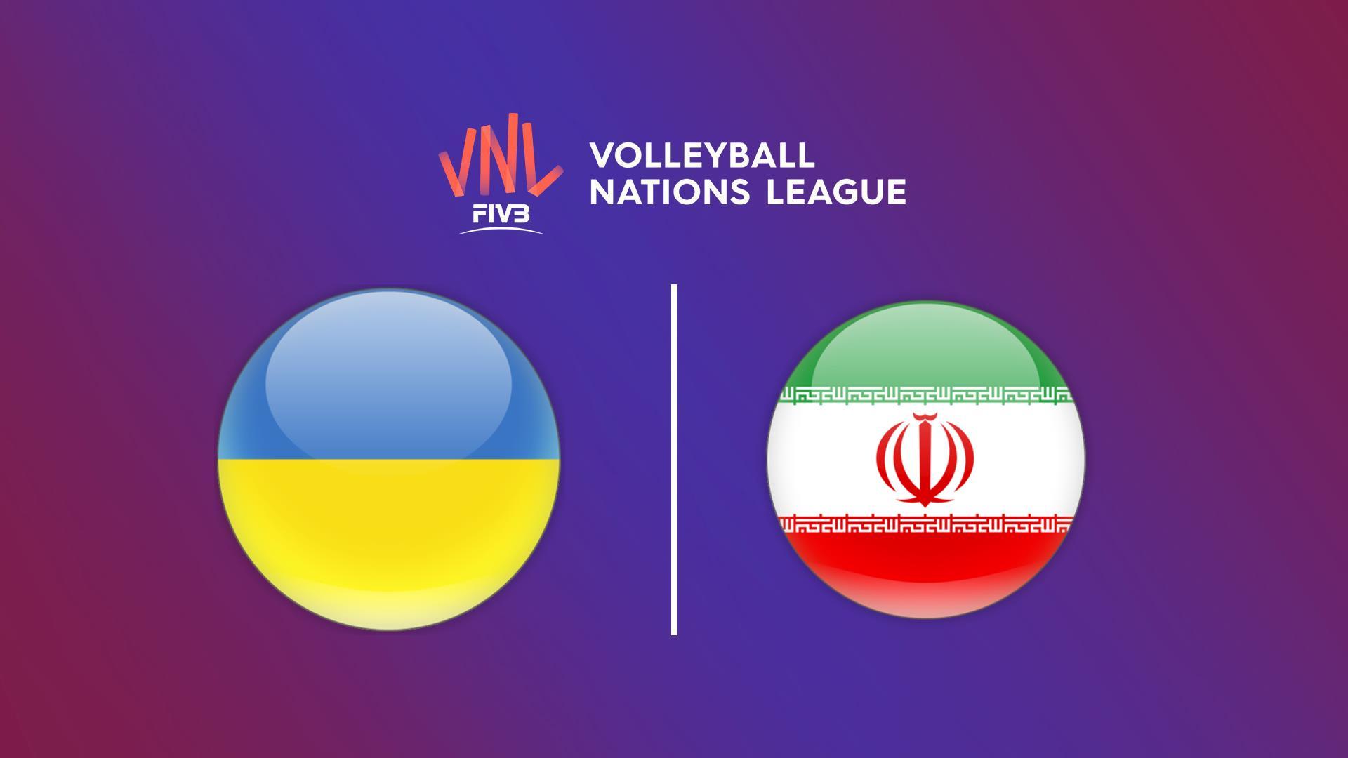 Волейбол. Ұлттар лигасы 2025 FIVB, ерлер, Украина - Иран (volejbol-lttar-ligasy-2025-fivb-erler-ukraina-iran) Спорт