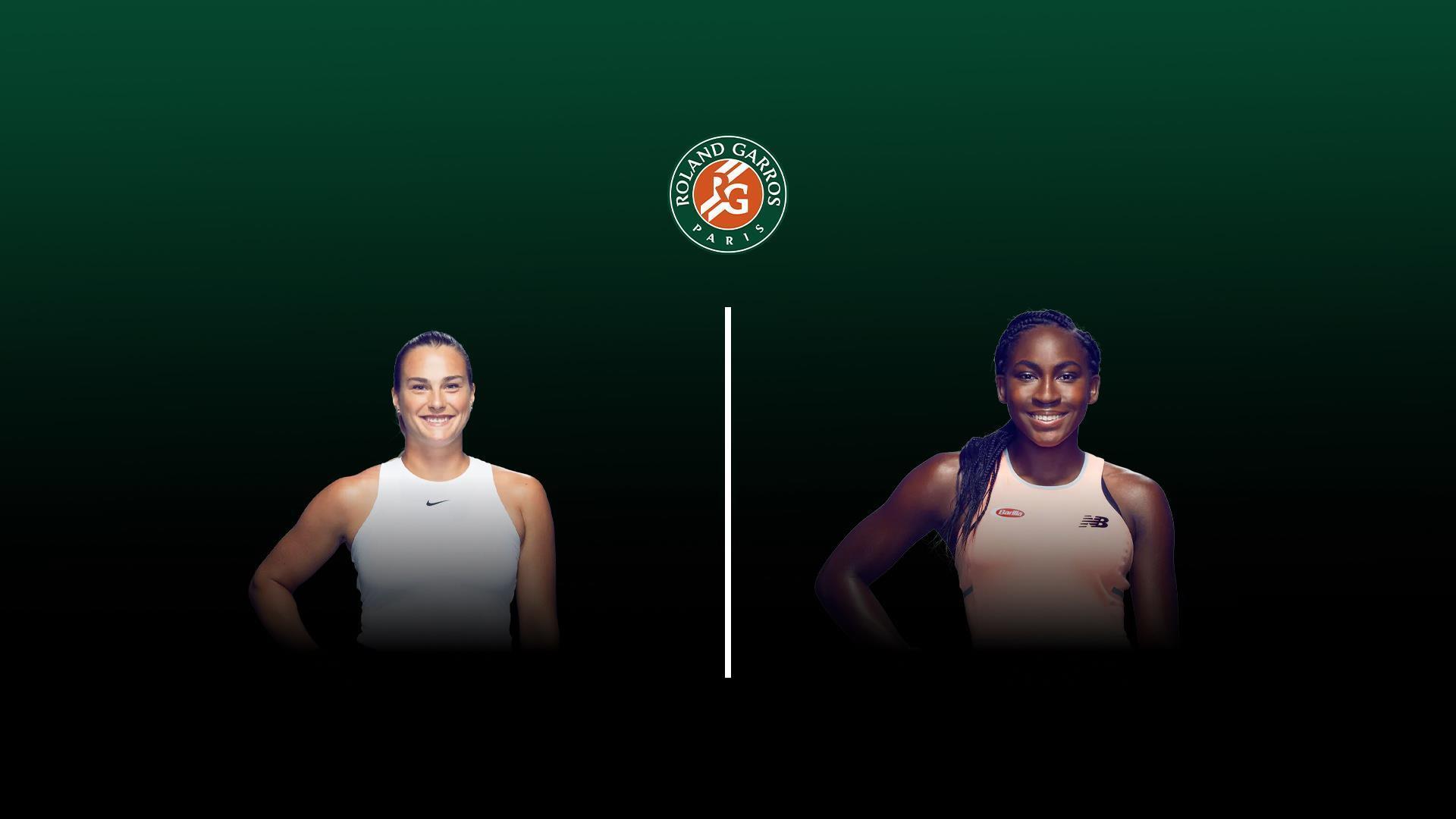 Теннис: «Ролан Гаррос» Single grand slam Aryna Sabalenka - Coco Gauff Final Women (tennis-rolan-garros-single-grand-slam-aryna-sabalenka-coco-gauff-final-women) Спорт