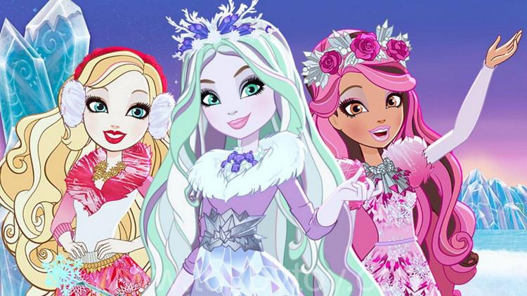 Постер Ever After High: Заколдованная зима