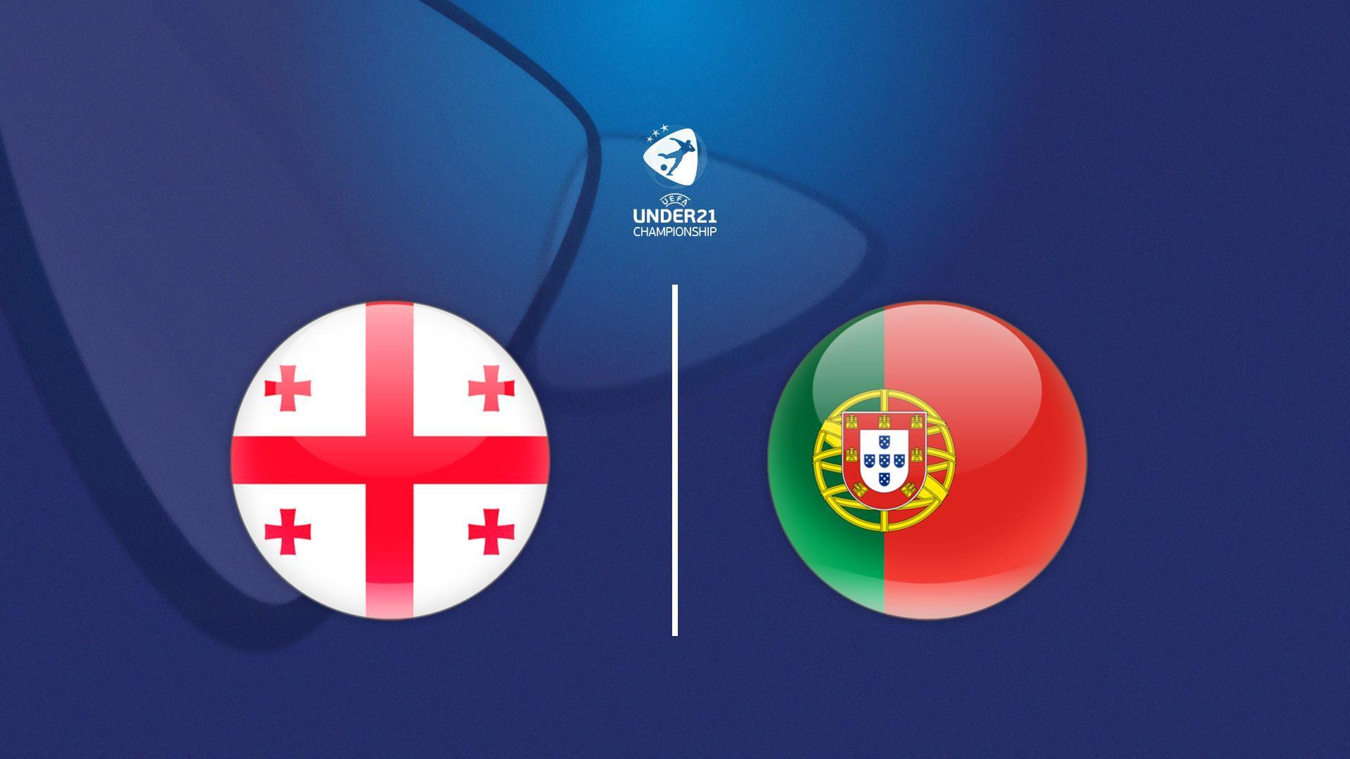 Чемпионат Европы U21: Грузия U21 - Португалия U21 (chempionat-evropy-u21-gruzija-u21-portugalija-u21) Спорт