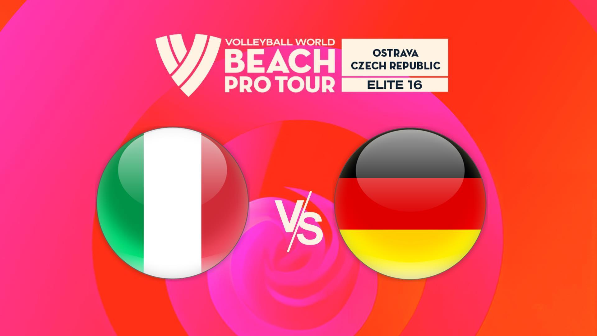 Пляжный волейбол. Pro Tour. Elite16 Ostrava, Италия - Германия, женщины (pljazhnyj-volejbol-pro-tour-elite16-ostrava-italija-germanija-zhenschiny) Спорт