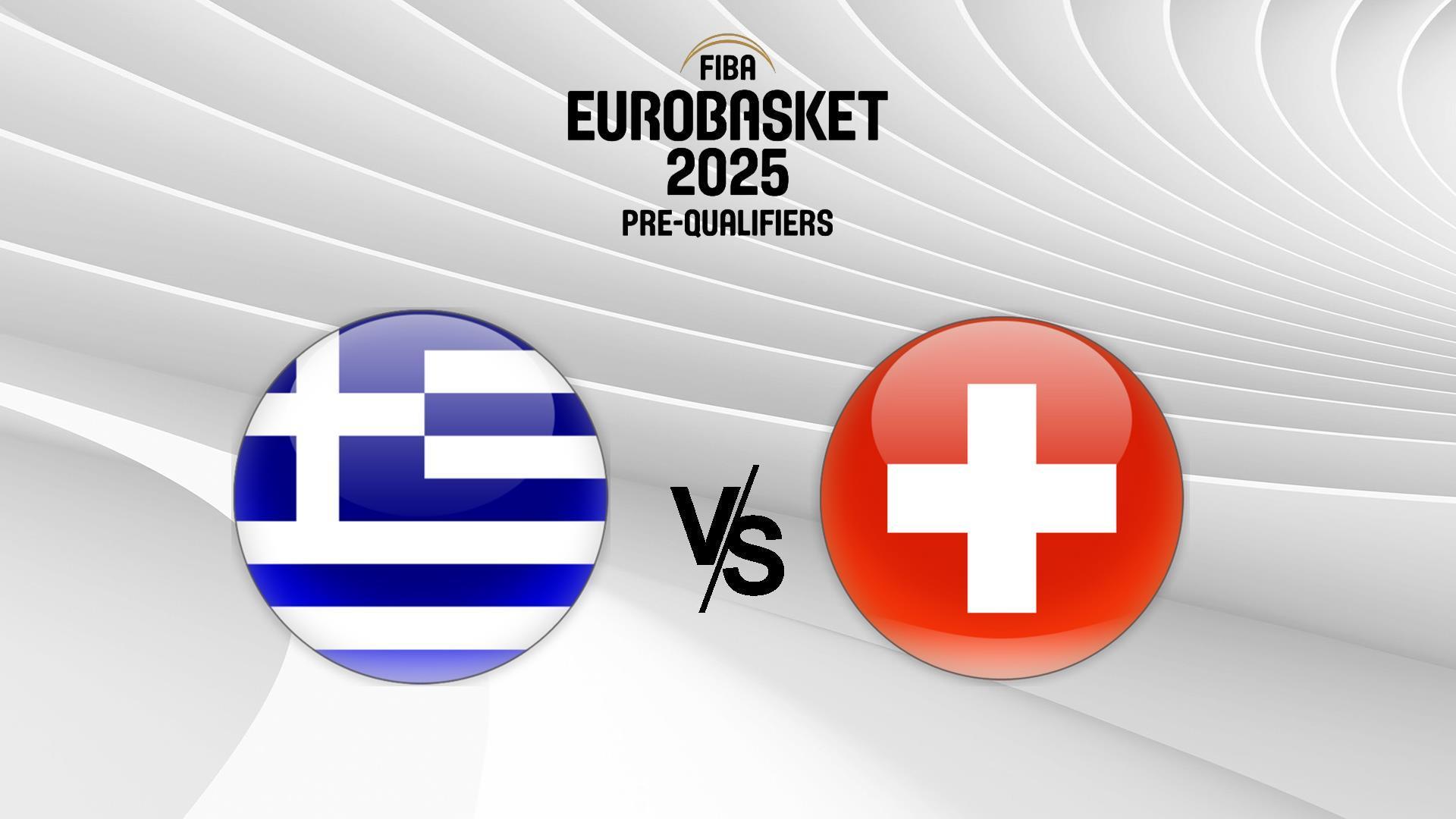 Баскетбол. ФИБА, Евробаскет 2025, әйелдер, Грекия - Швейцария (basketbol-fiba-evrobasket-2025-jelder-grekija-shvejtsarija) Спорт