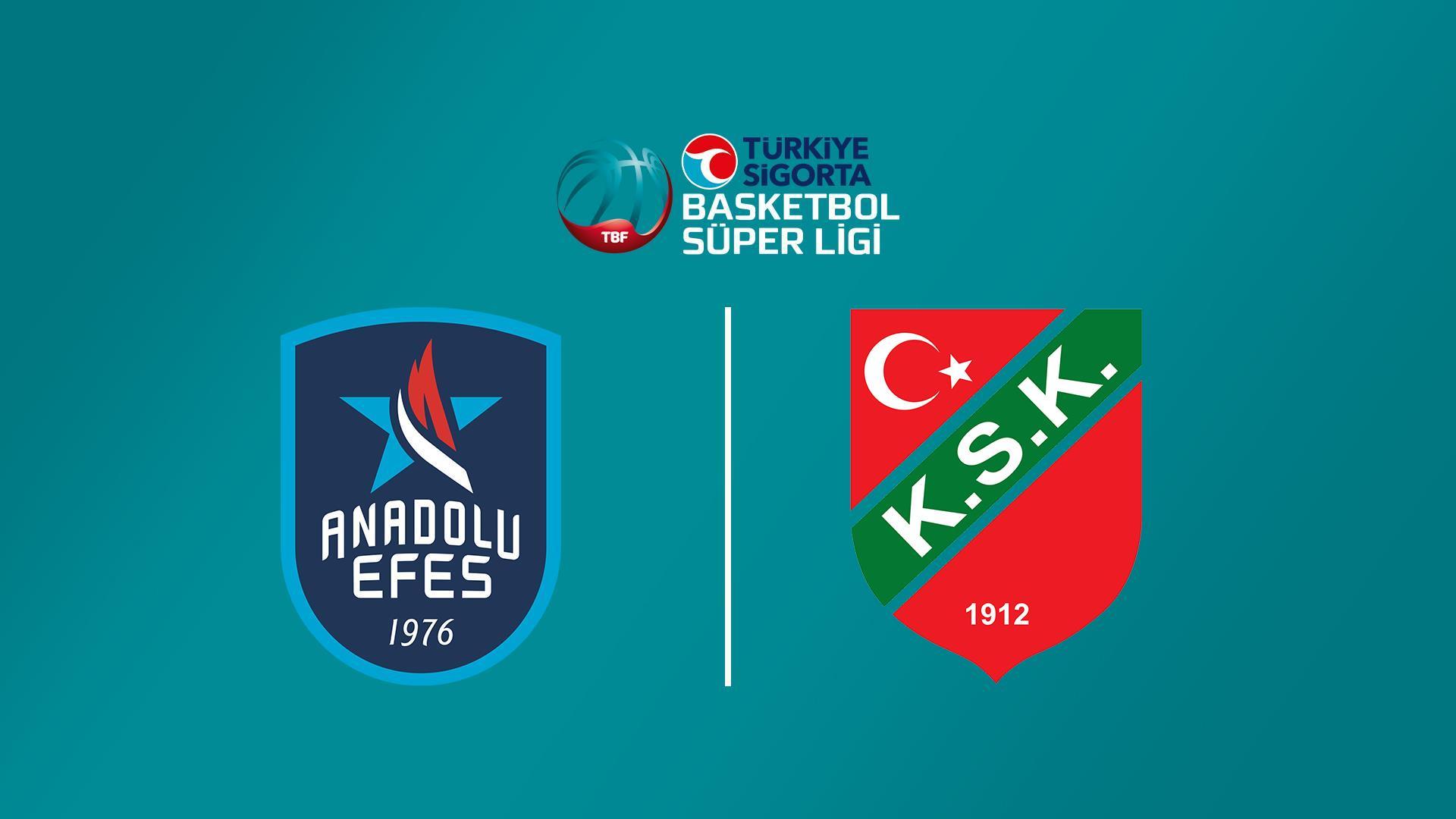 Basketball: Turkish Basketball League: Anadolu Efes - Karsiyaka (basketball-turkish-basketball-league-anadolu-efes-karsiyaka) Спорт
