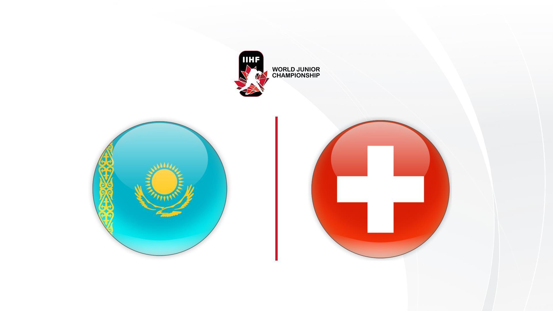 Хоккей. U-20. Чемпионат мира в Канаде. Казахстан - Швейцария (hokkej-u-20-chempionat-mira-v-kanade-kazahstan-shvejtsarija) Спорт