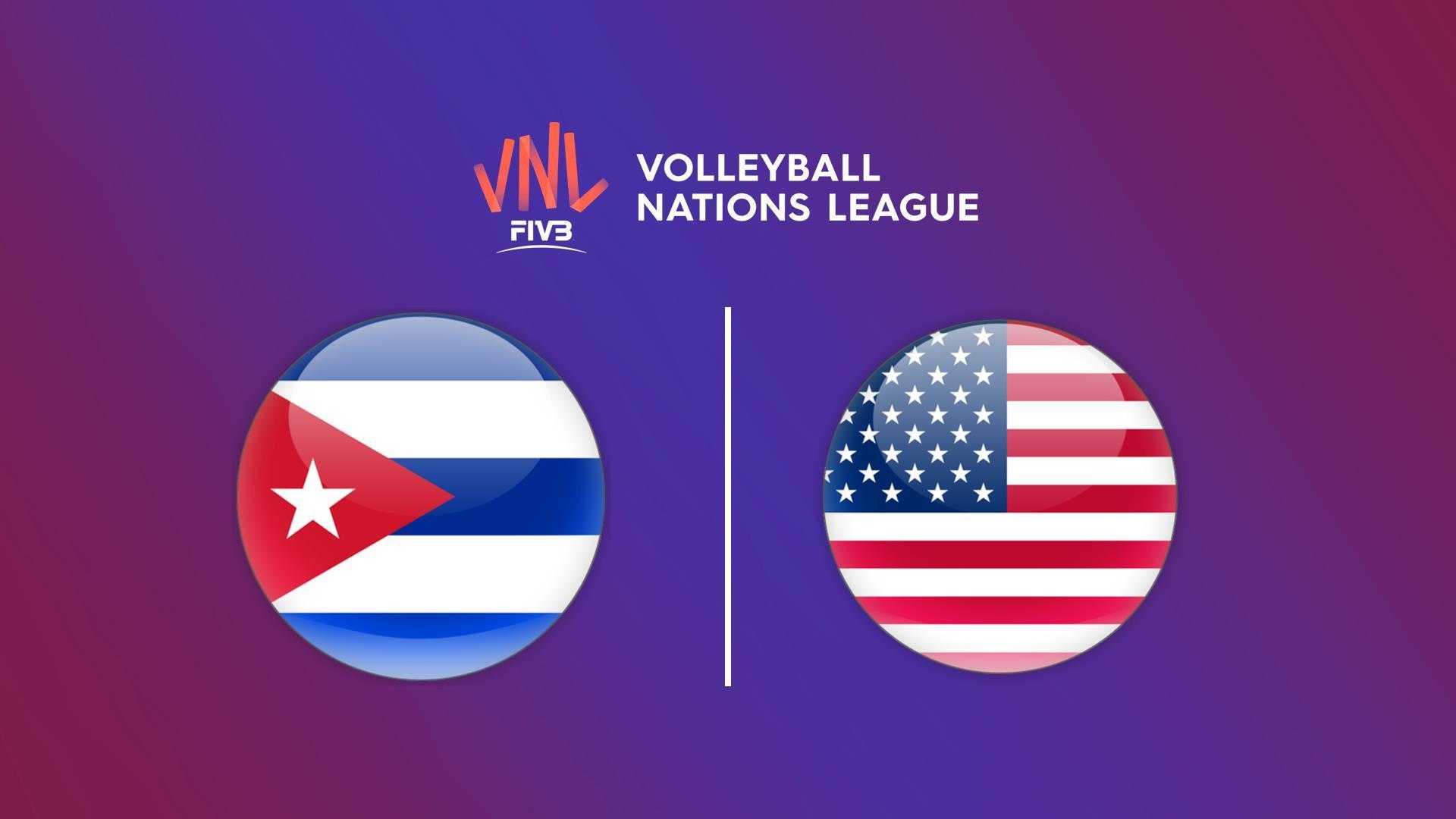 Волейбол. Ұлттар лигасы 2025 FIVB, Куба - США, ерлер (volejbol-lttar-ligasy-2025-fivb-kuba-ssha-erler) Спорт