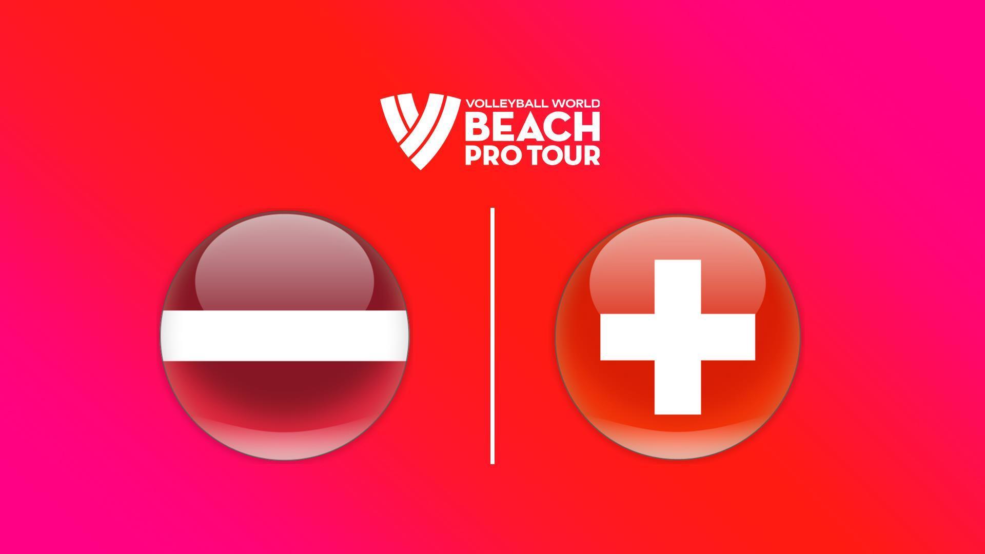 Пляжный волейбол. Pro Tour. Elite16 Ostrava, Латвия - Швейцария, женщины (pljazhnyj-volejbol-pro-tour-elite16-ostrava-latvija-shvejtsarija-zhenschiny) Спорт