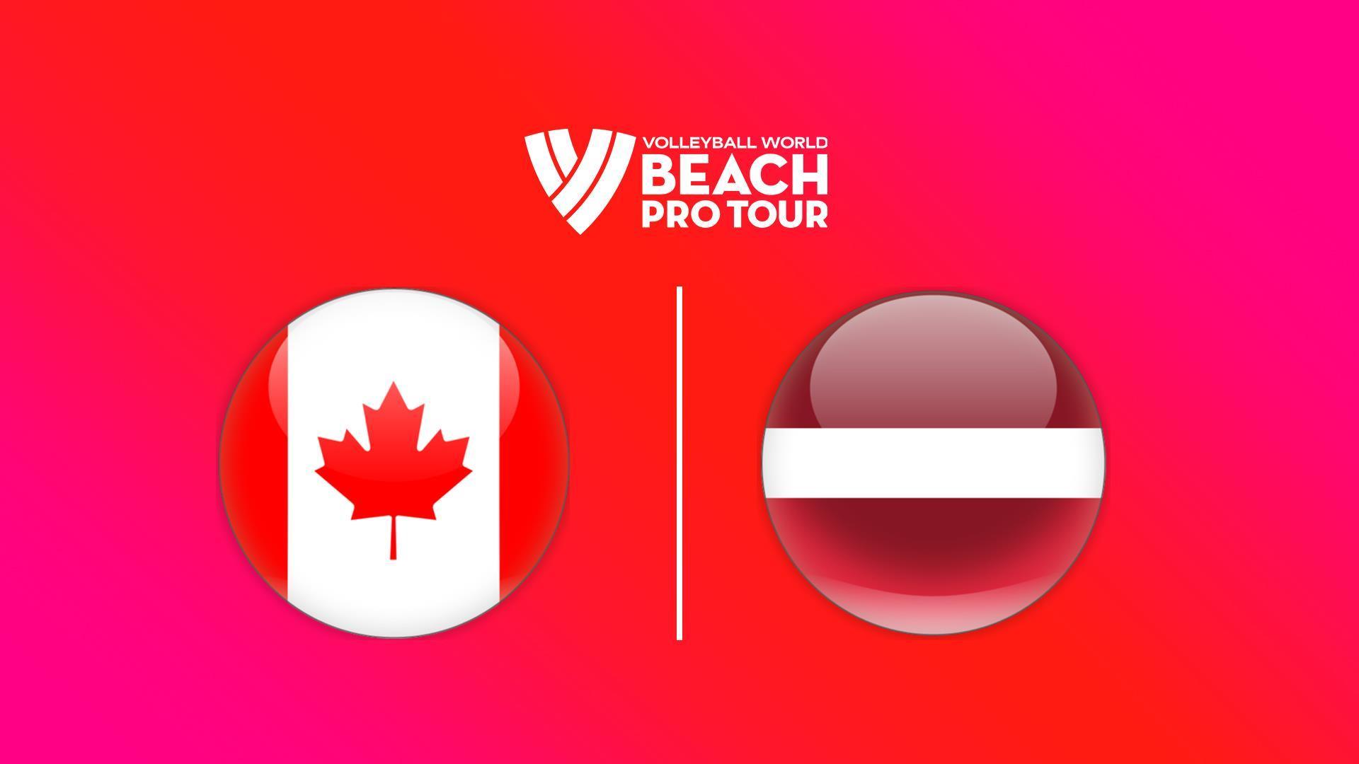 Пляжный волейбол. Pro Tour. Elite16 Ostrava, Канада - Латвия, женщины (pljazhnyj-volejbol-pro-tour-elite16-ostrava-kanada-latvija-zhenschiny) Спорт