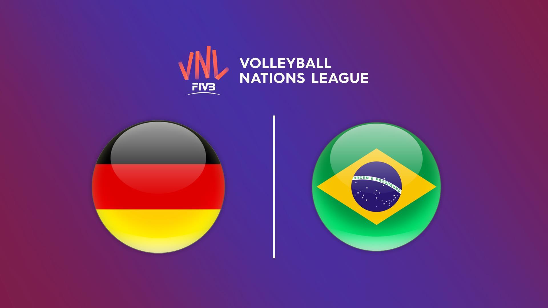Волейбол. Ұлттар лигасы 2025 FIVB, Германия - Бразилия, әйелдер (volejbol-lttar-ligasy-2025-fivb-germanija-brazilija-jelder) Спорт