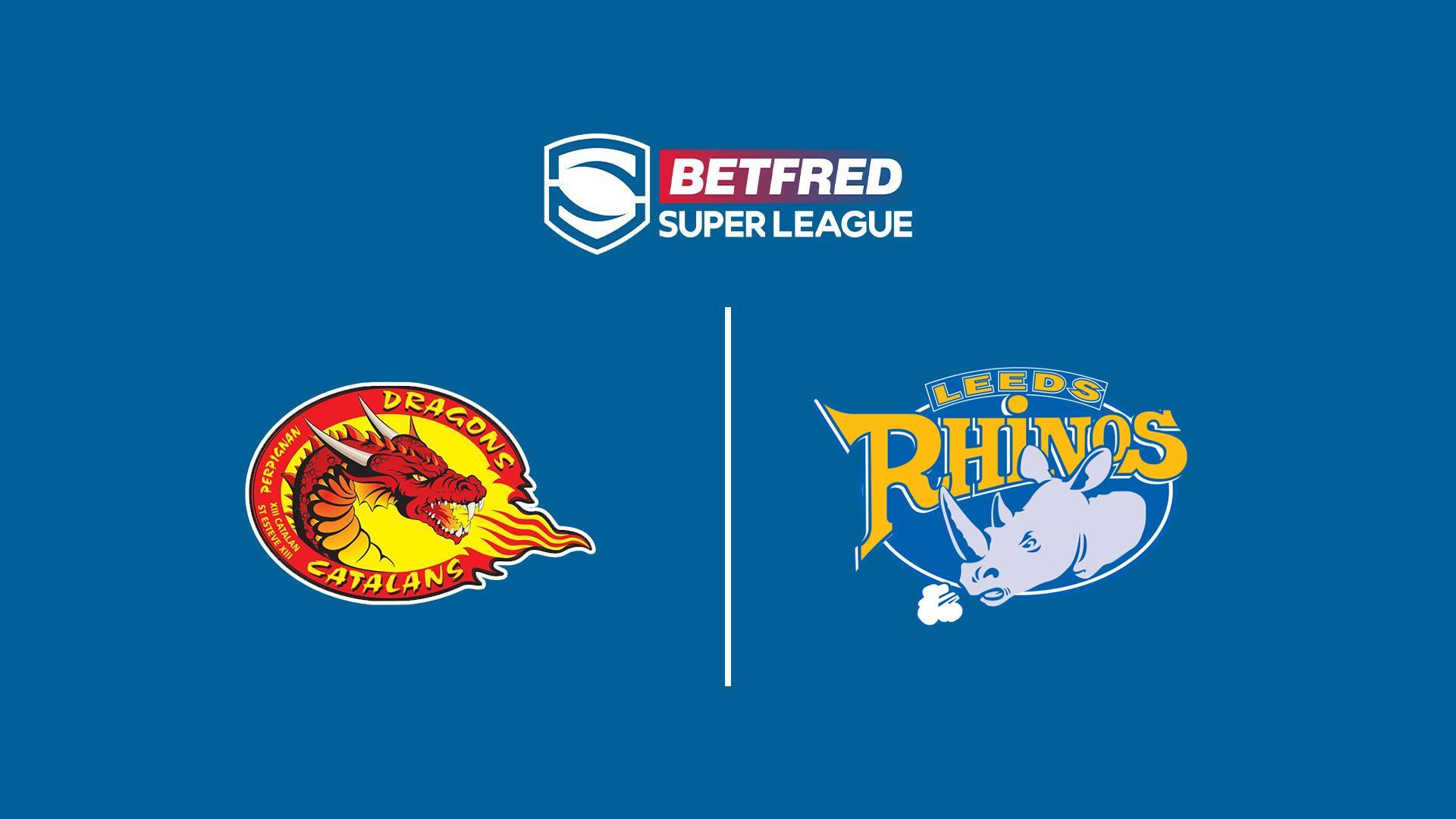 Super League Rugby: Catalans Dragons V Leeds Rhinos (super-league-rugby-catalans-dragons-v-leeds-rhinos) Спорт