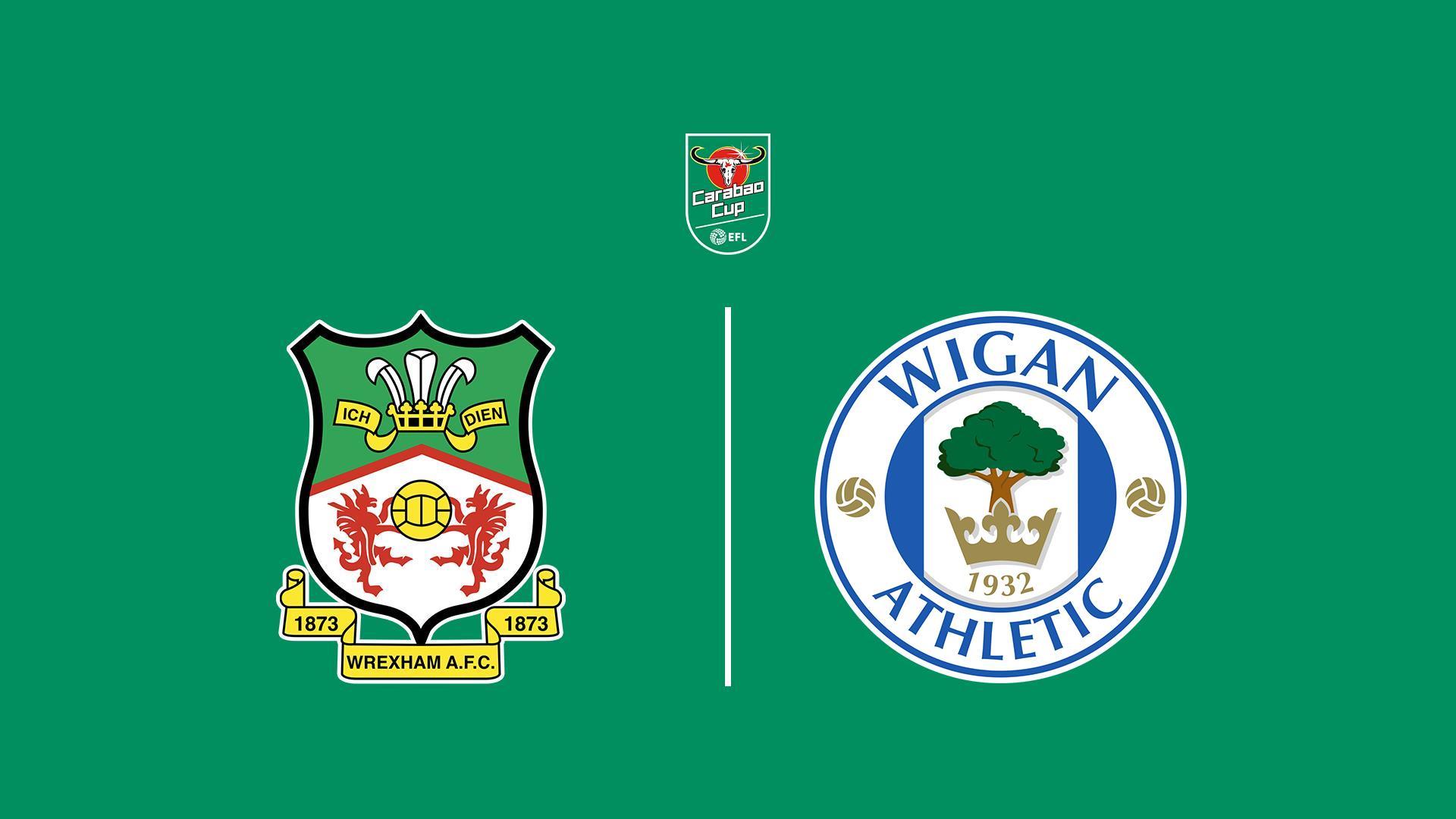Football : Coupe de la Ligue anglaise. Wrexham - Wigan (football-coupe-de-la-ligue-anglaise-wrexham-wigan) Спорт