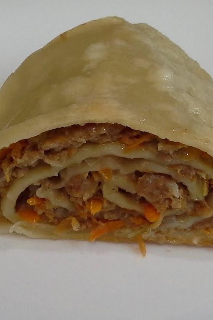 Рулет из теста с фаршем (rulet-iz-testa-s-farshem) Досуг, хобби